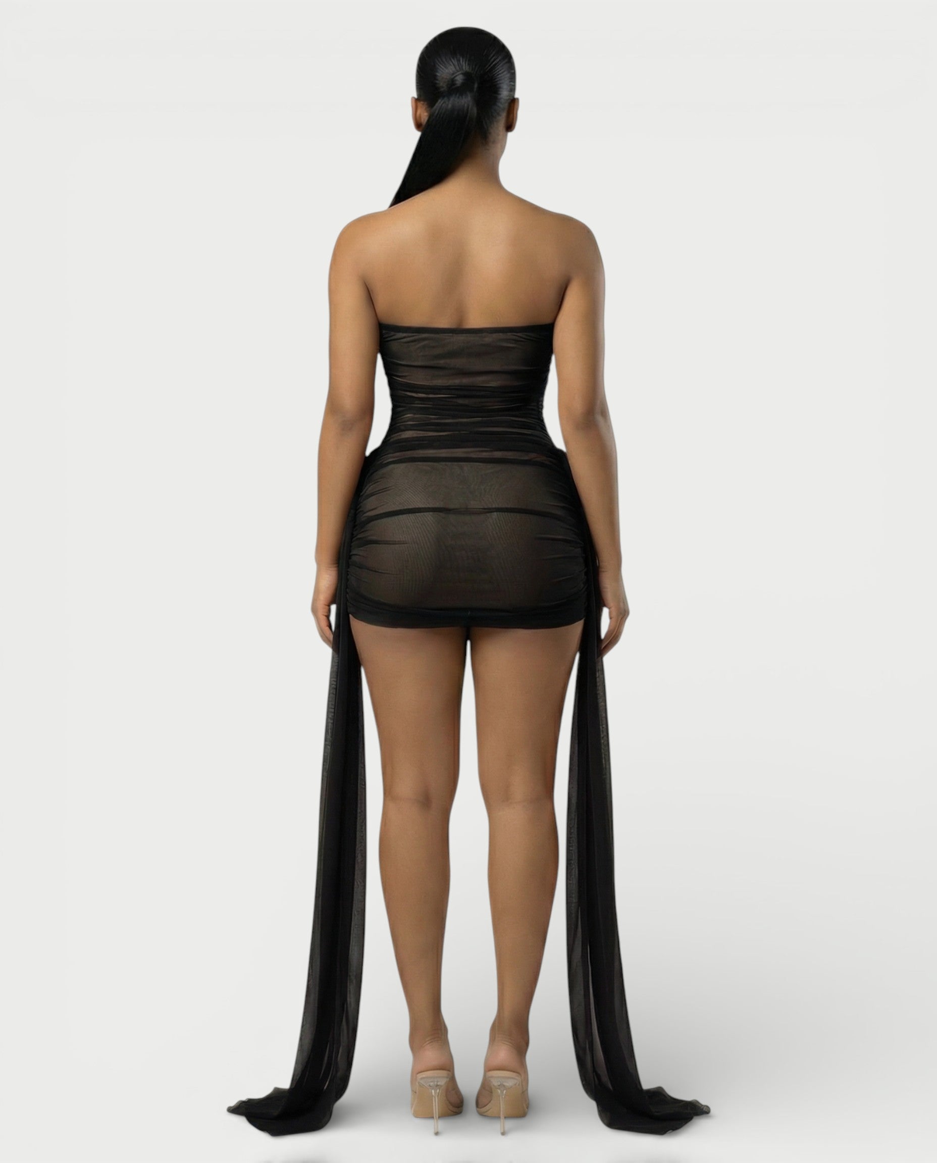 URES Drape Mini Dress