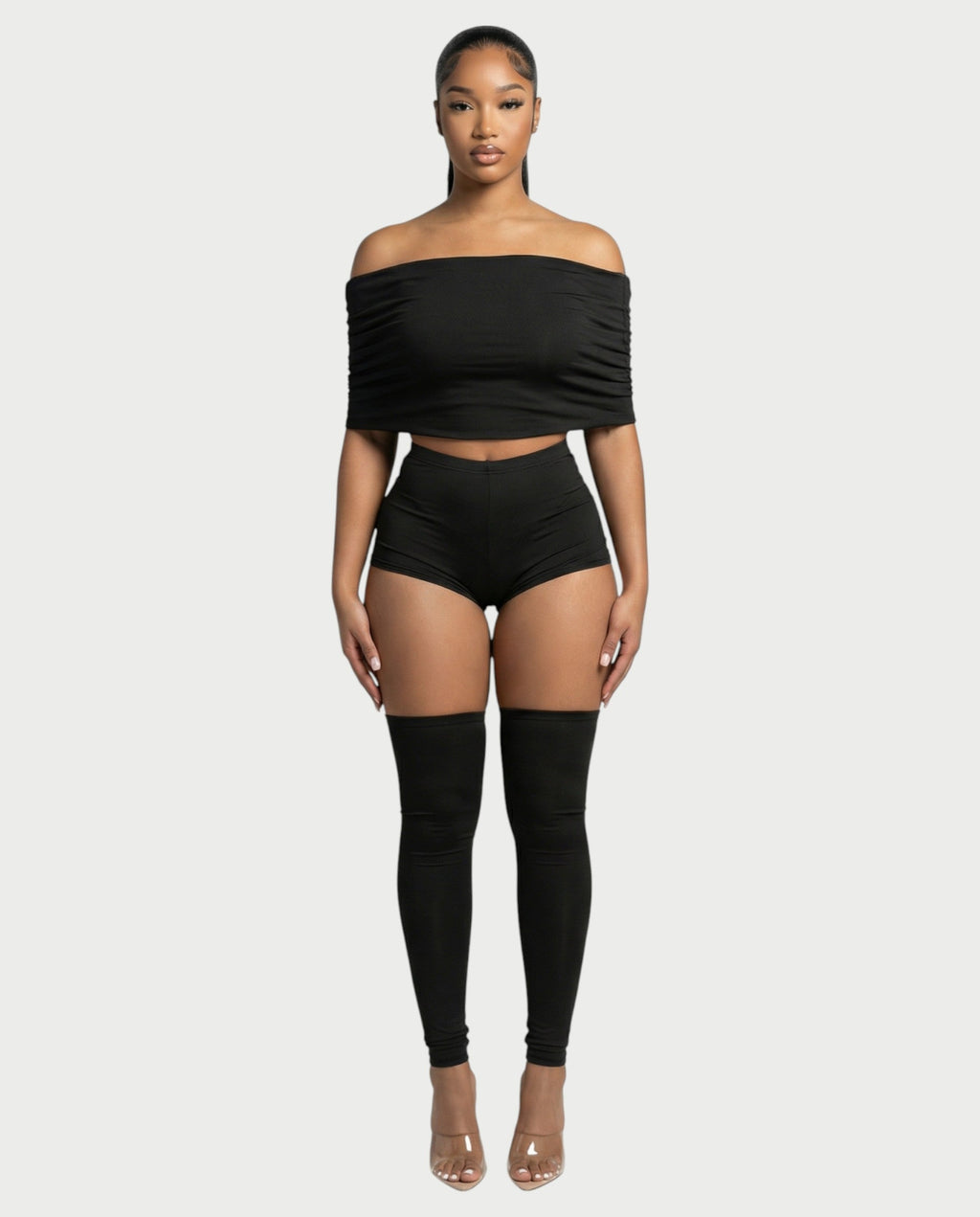 ROSE Off-Shoulder 3-Piece Set