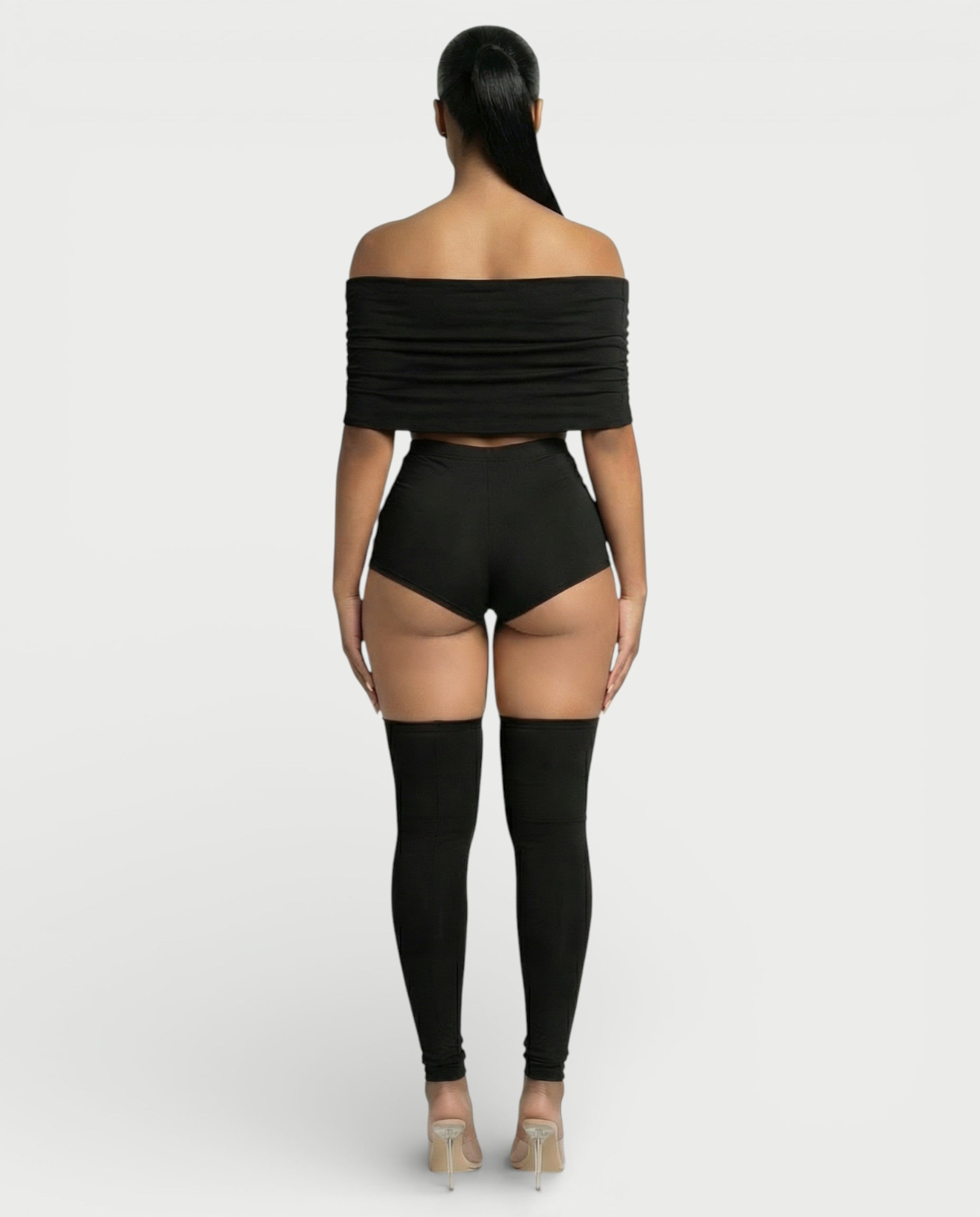 ROSE Off-Shoulder 3-Piece Set
