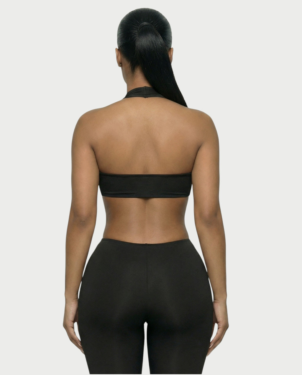 ZAYANI Cutout Halter Jumpsuit