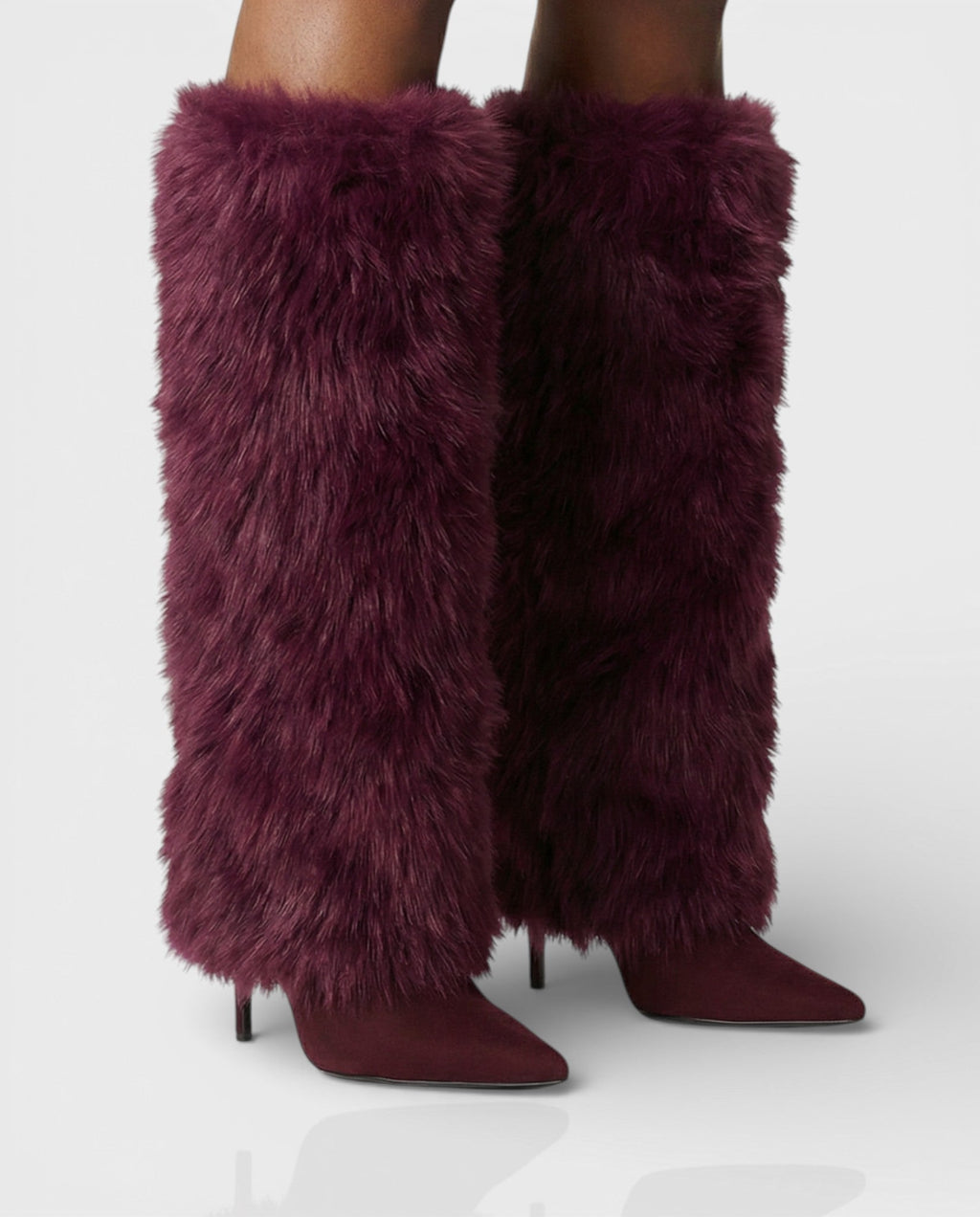 LERINA Faux Fur Knee-high Boots