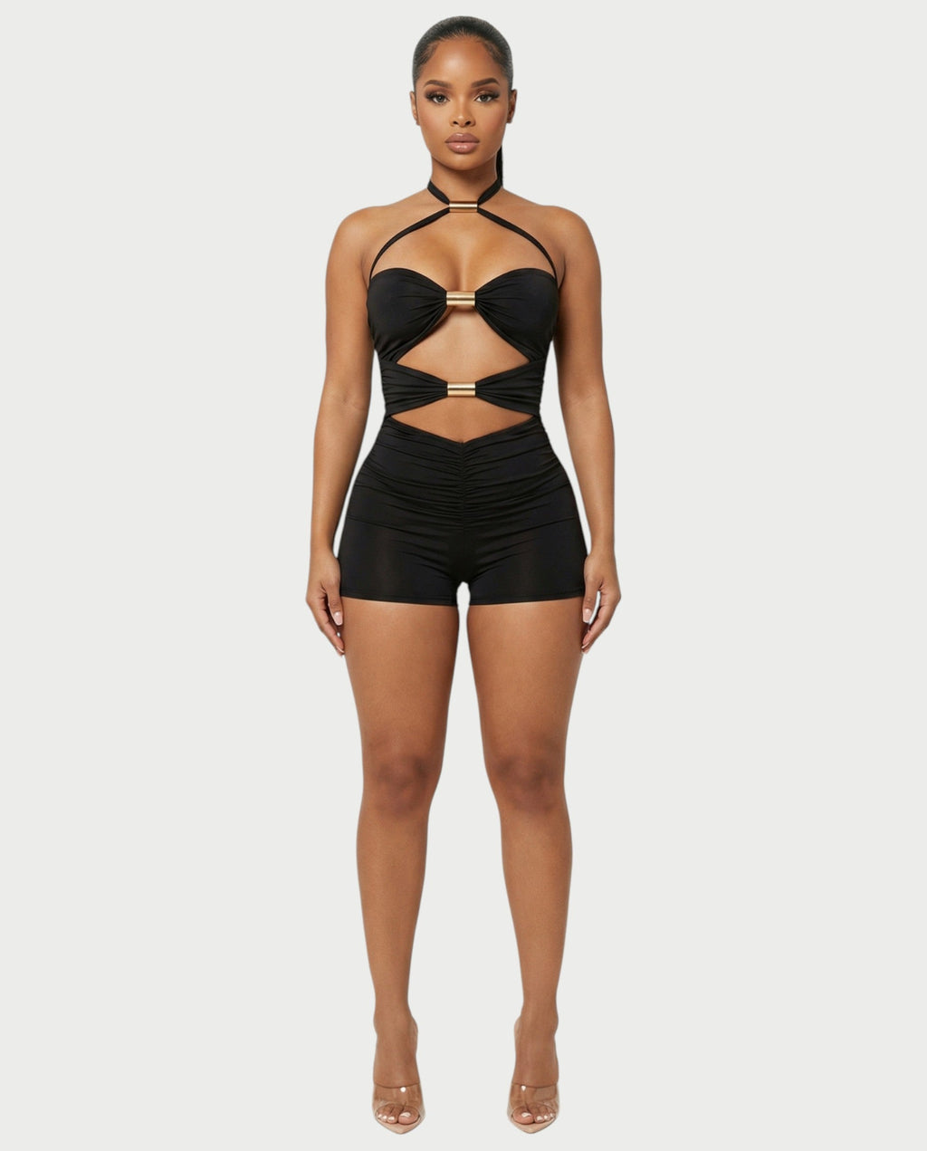 ARINA Cutout Playsuit