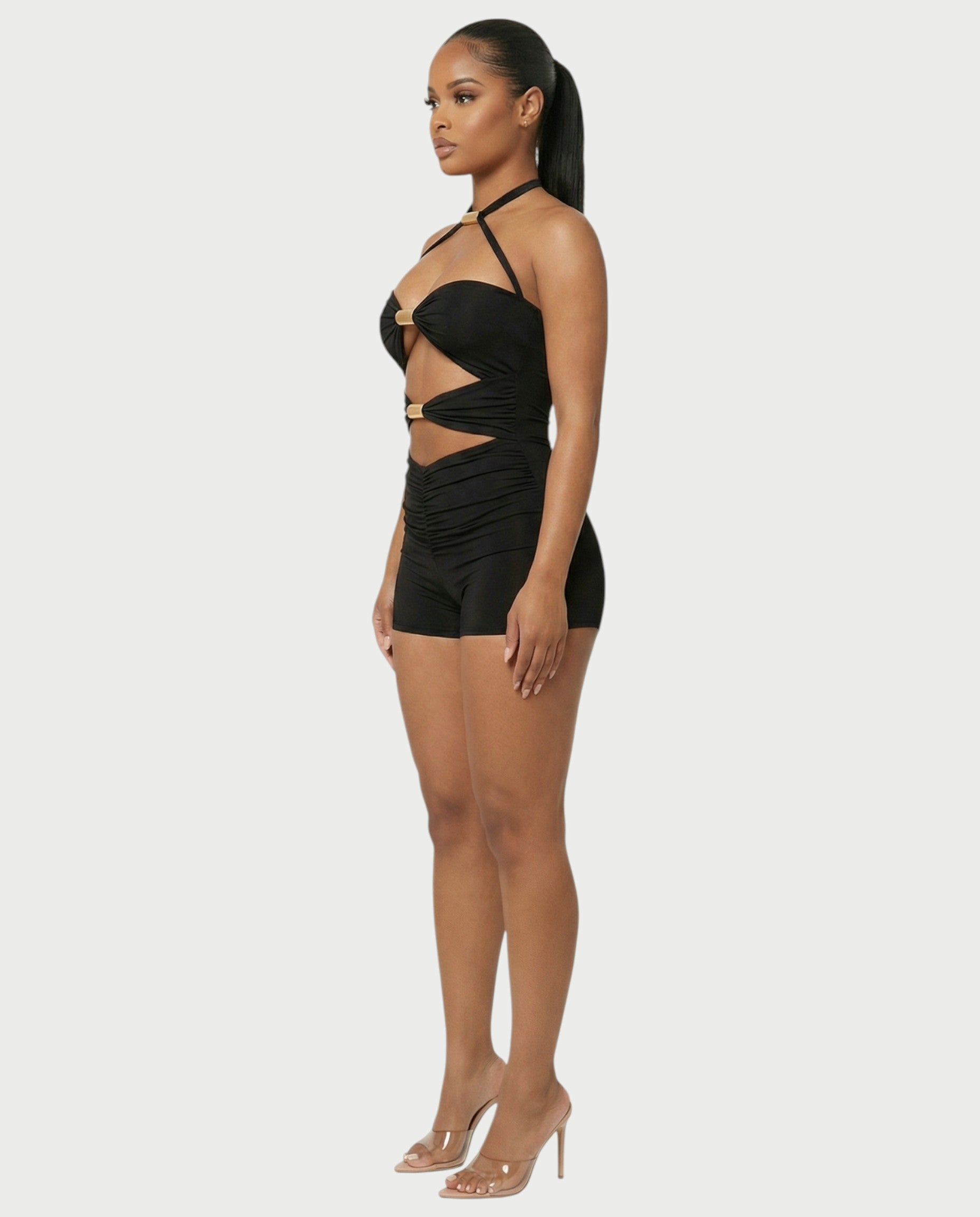 ARINA Cutout Playsuit