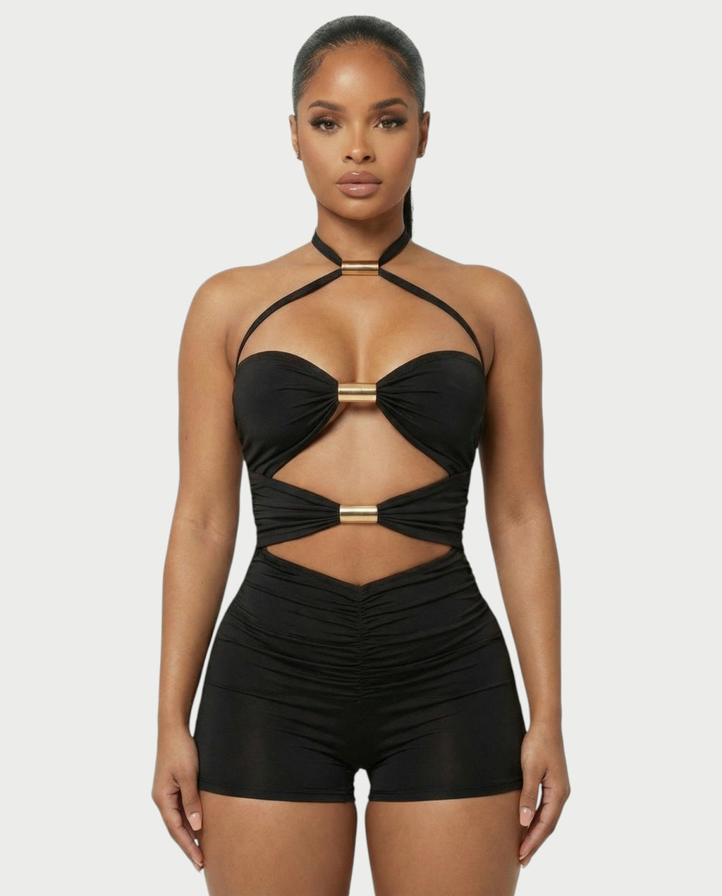 ARINA Cutout Playsuit
