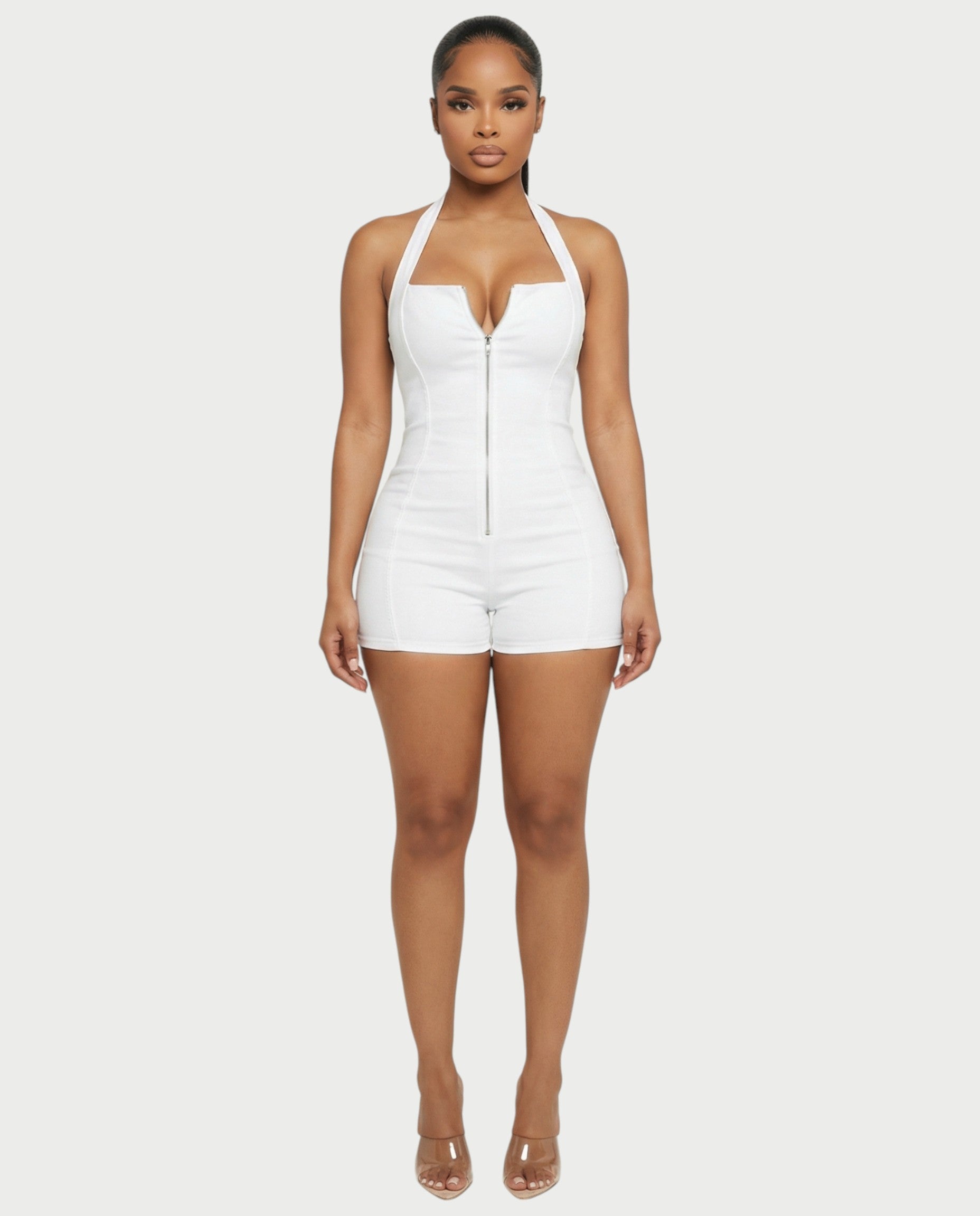 TESSA Zip-up Romper