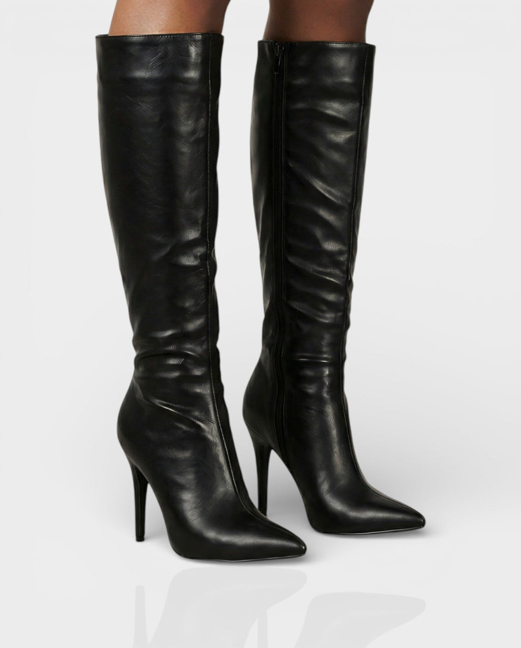 LORENE Pointed Toe Stiletto Heel Boots