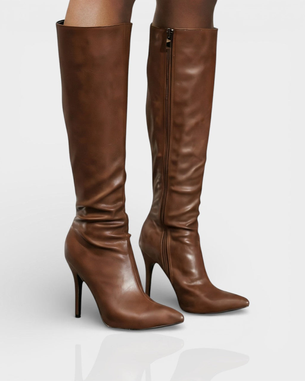 LORENE Pointed Toe Stiletto Heel Boots