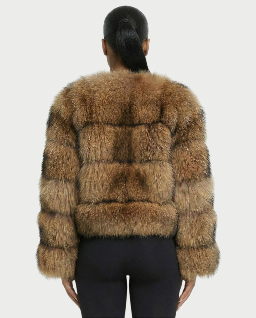 VIXA Real Racoon Fur Jacket