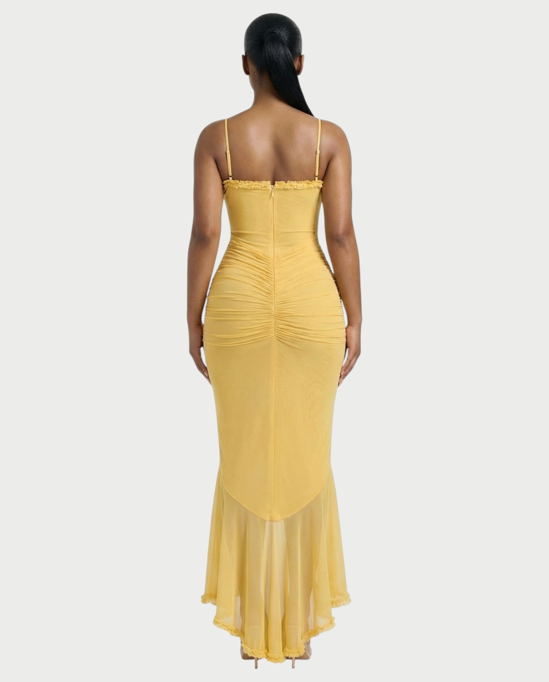 CYNTHIA Ruffled Maxi Dress