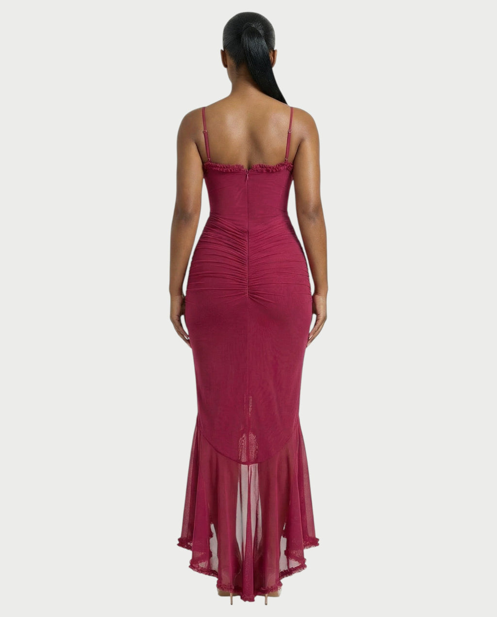 CYNTHIA Ruffled Maxi Dress