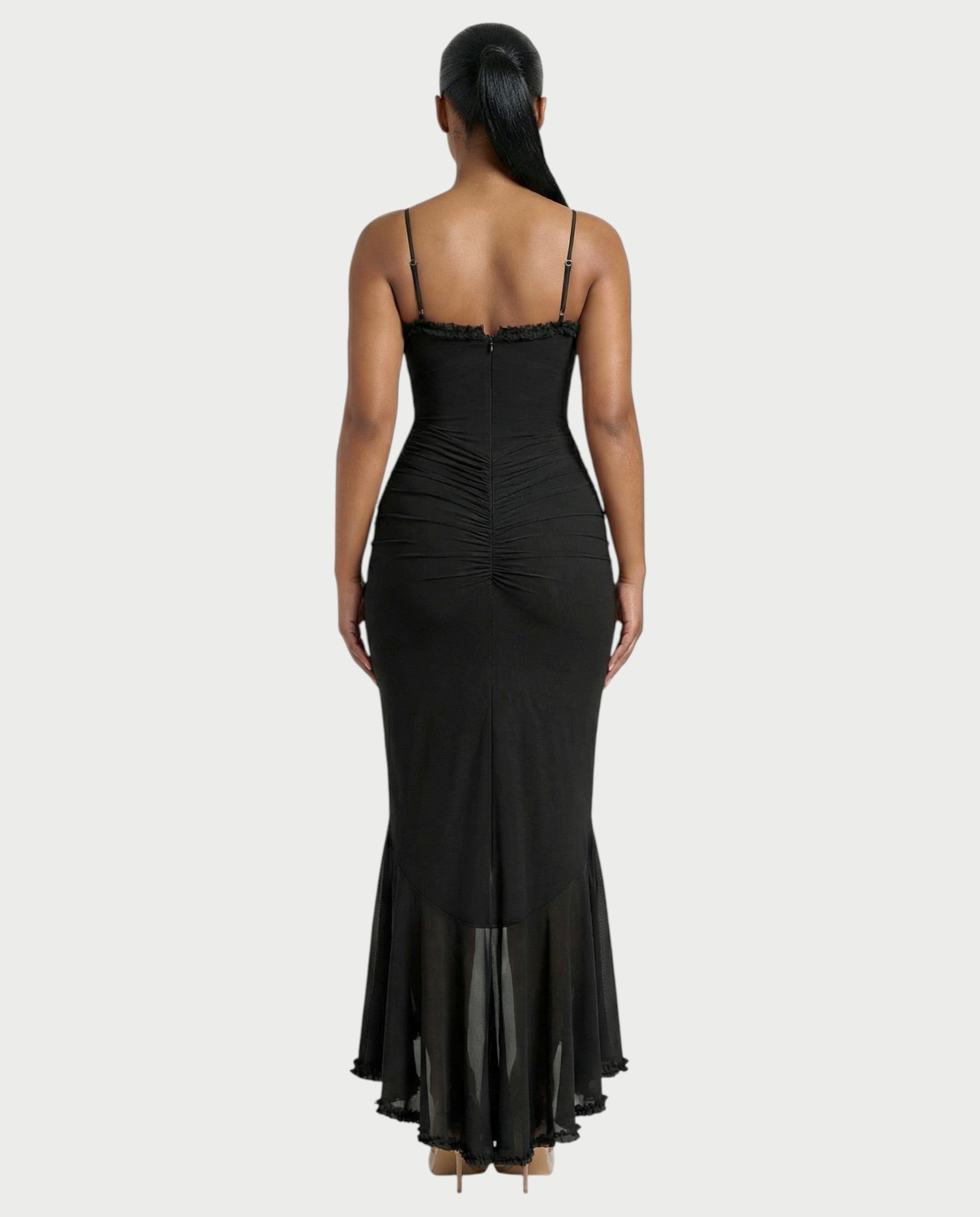 CYNTHIA Ruffled Maxi Dress