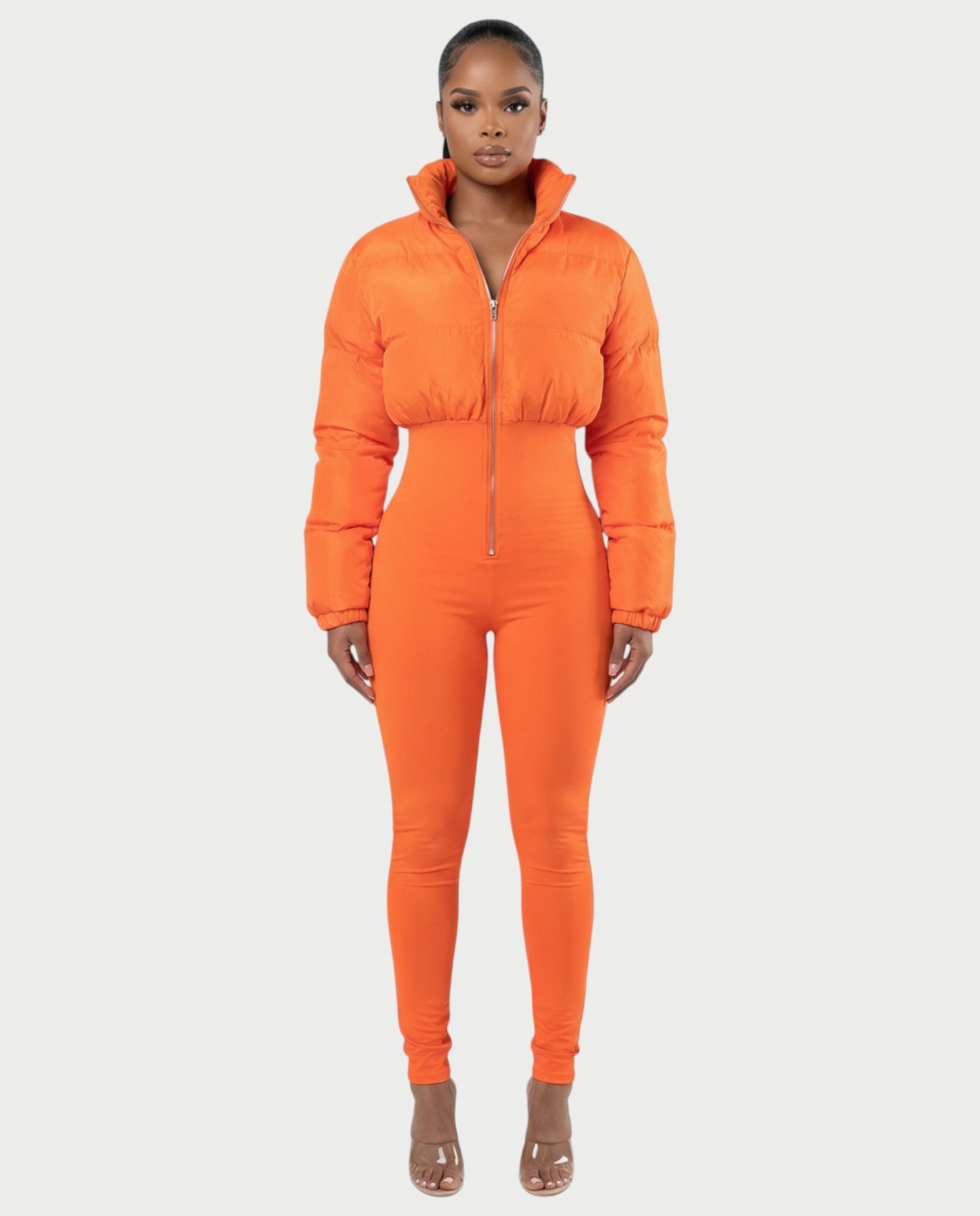 POPPY Crop Jacket Jumpsuit
