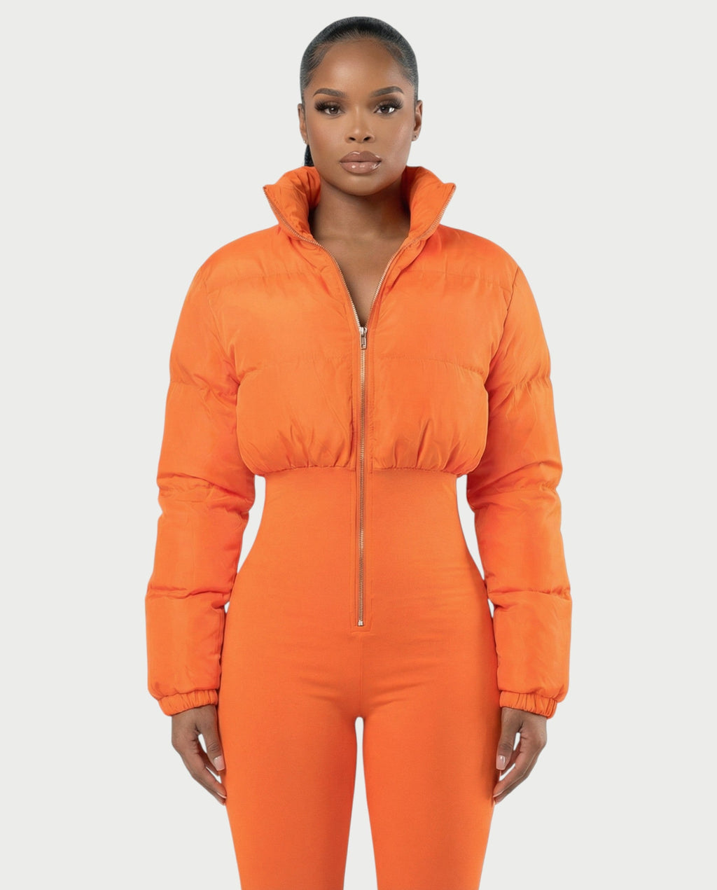 POPPY Crop Jacket Jumpsuit