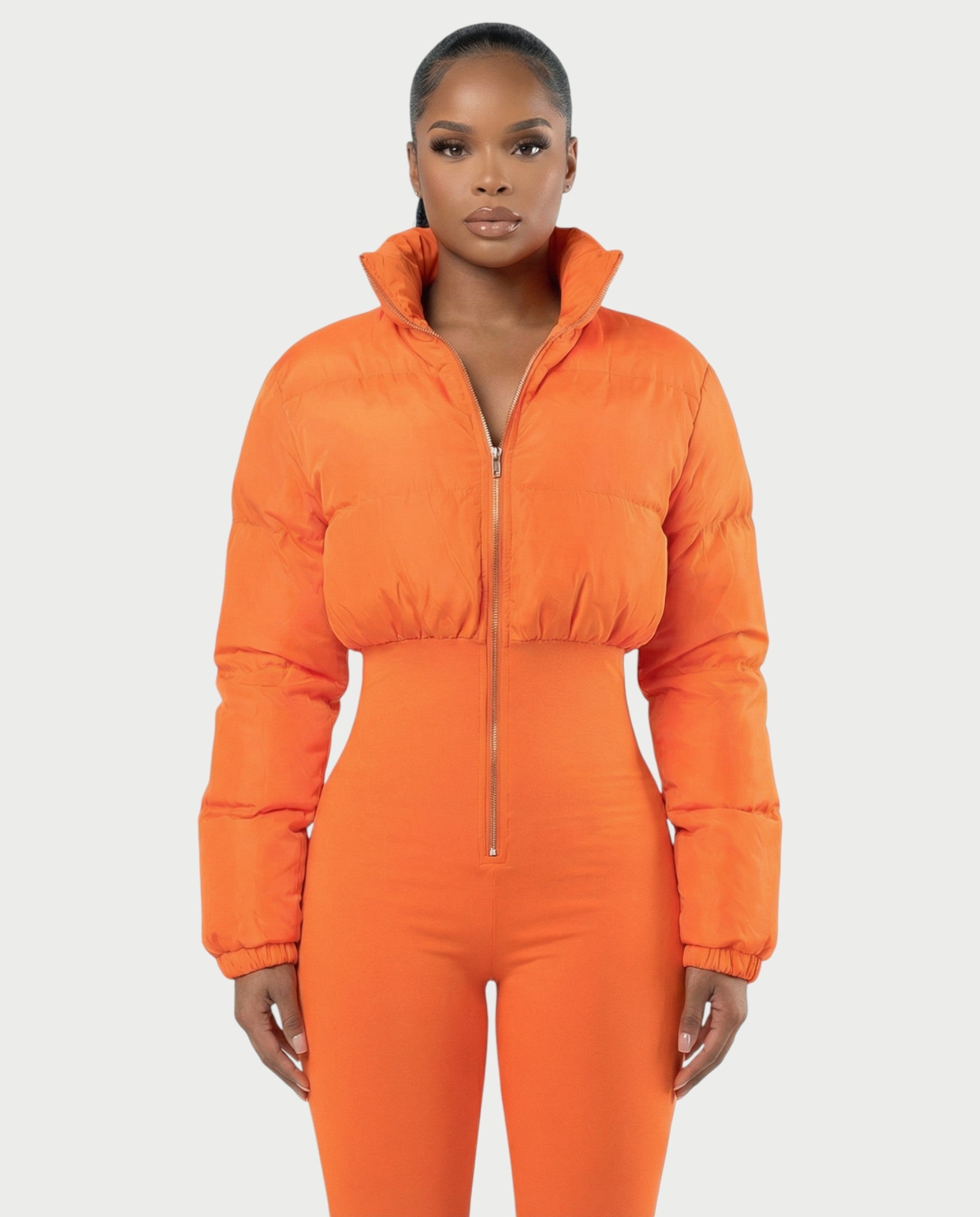 POPPY Crop Jacket Jumpsuit