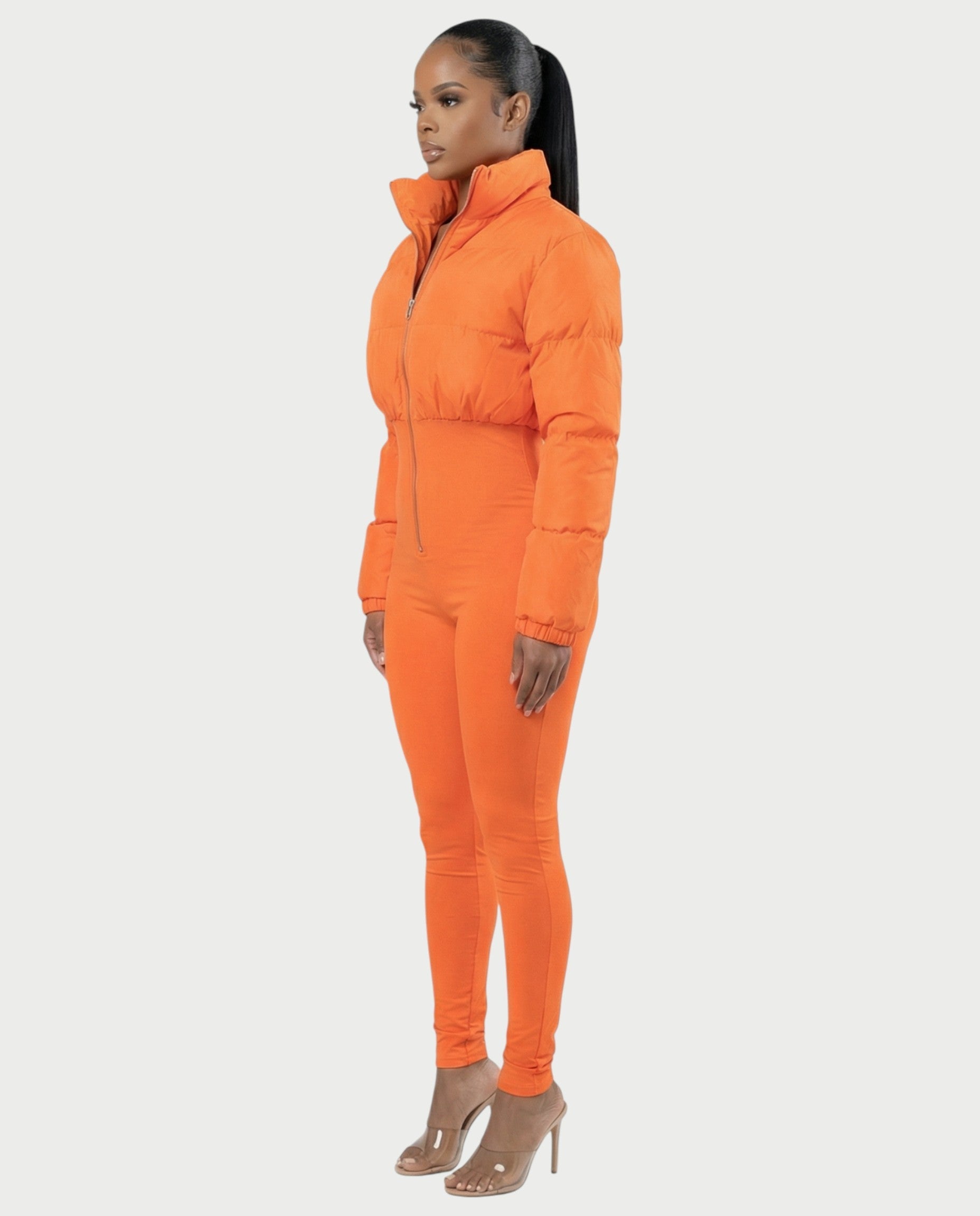 POPPY Crop Jacket Jumpsuit