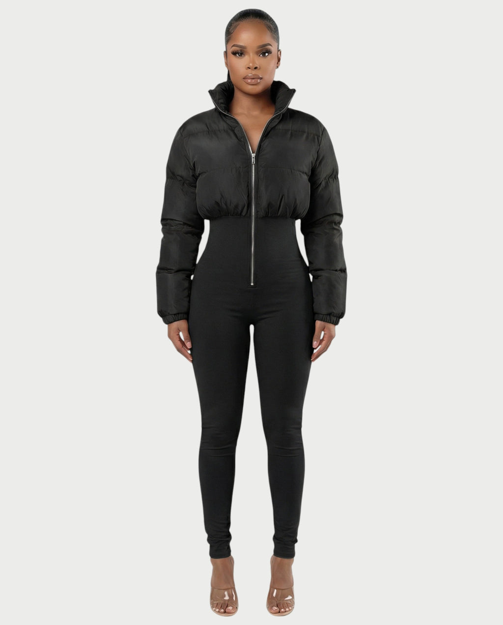 POPPY Crop Jacket Jumpsuit