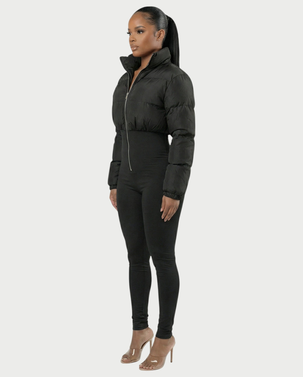 POPPY Crop Jacket Jumpsuit