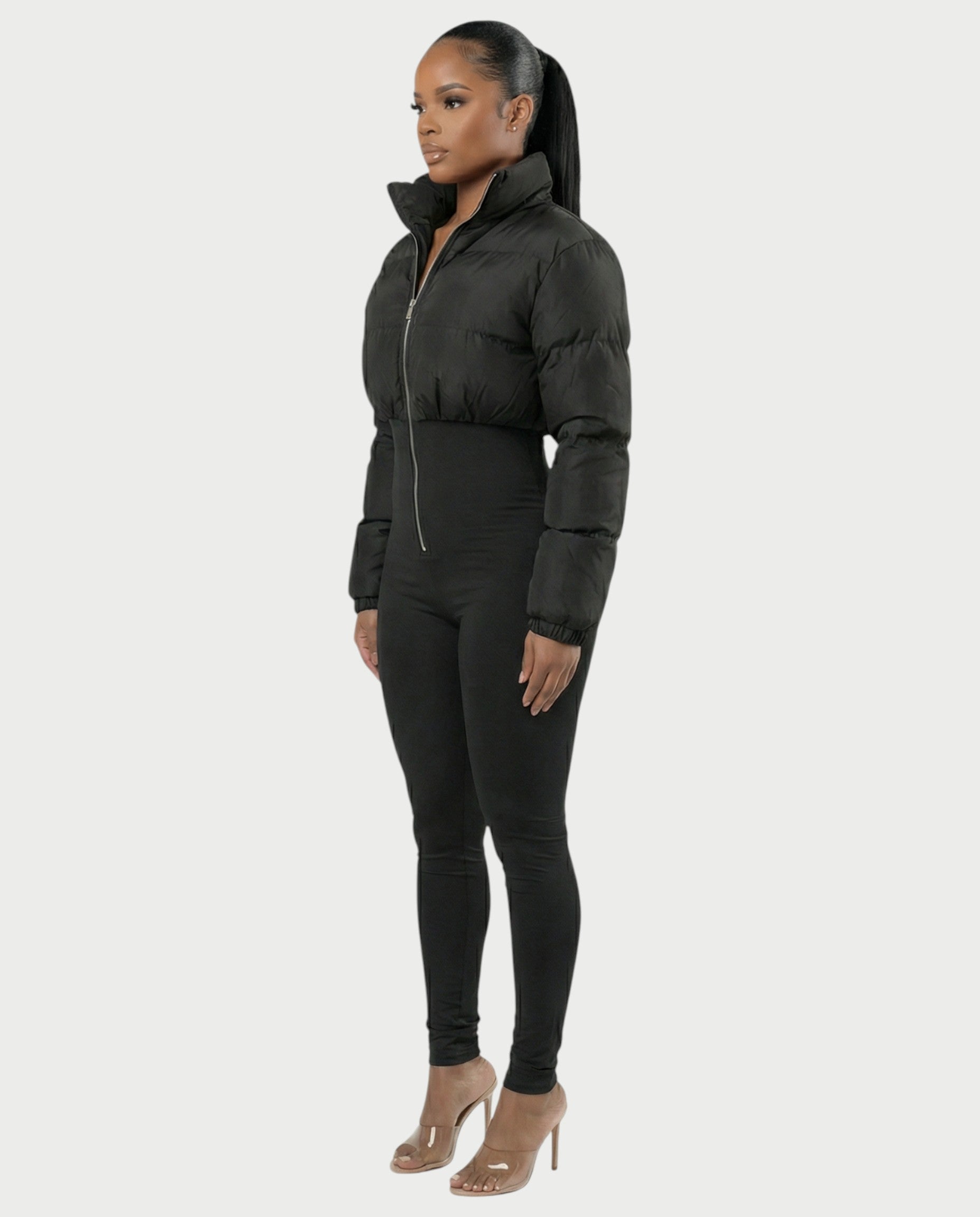 POPPY Crop Jacket Jumpsuit