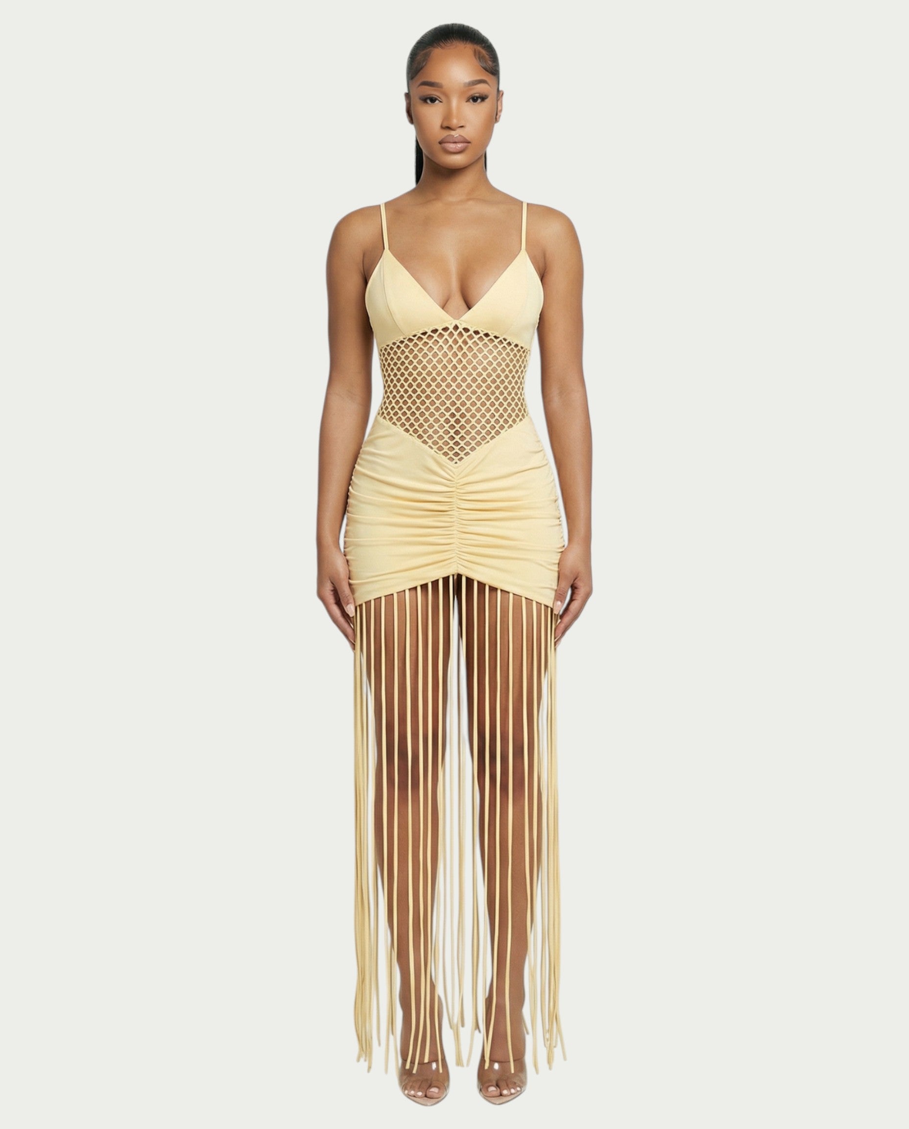ANISA Tassel Dress