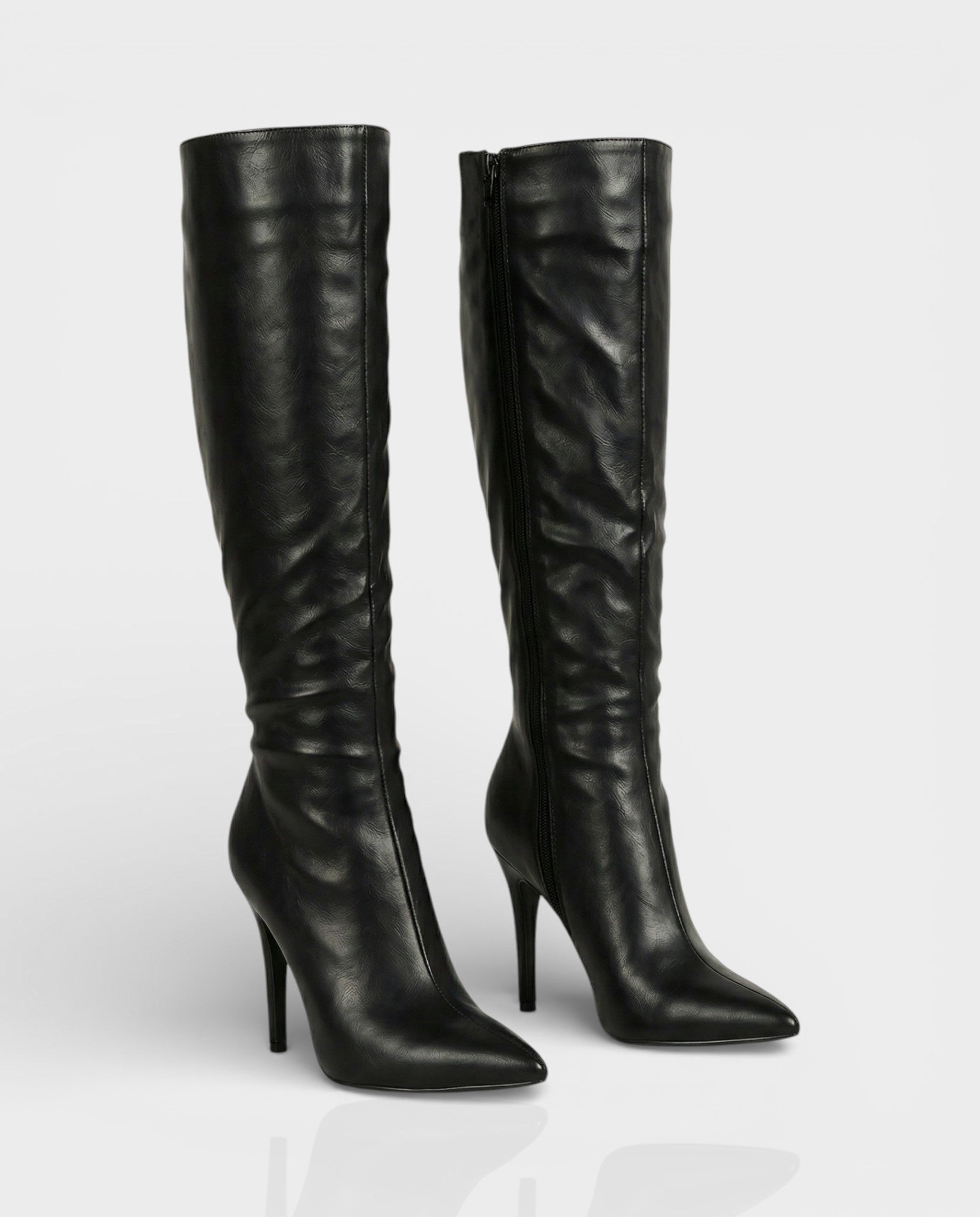 LORENE Pointed Toe Stiletto Heel Boots