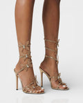 DAISY Butterfly Embellished Stiletto Heels