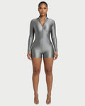 NADINE Turtleneck Long Sleeve Romper