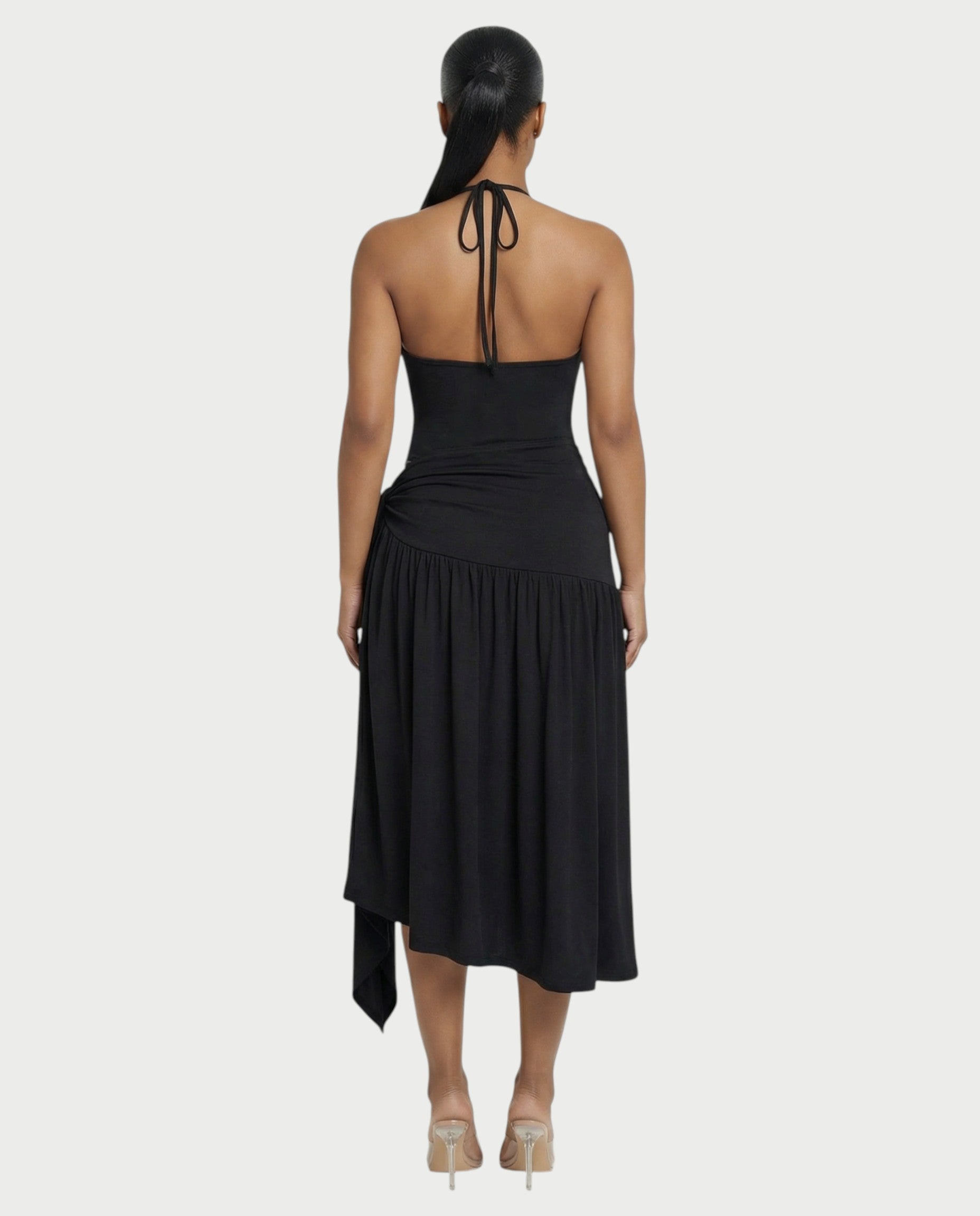 ATANA Knot Midi Dress