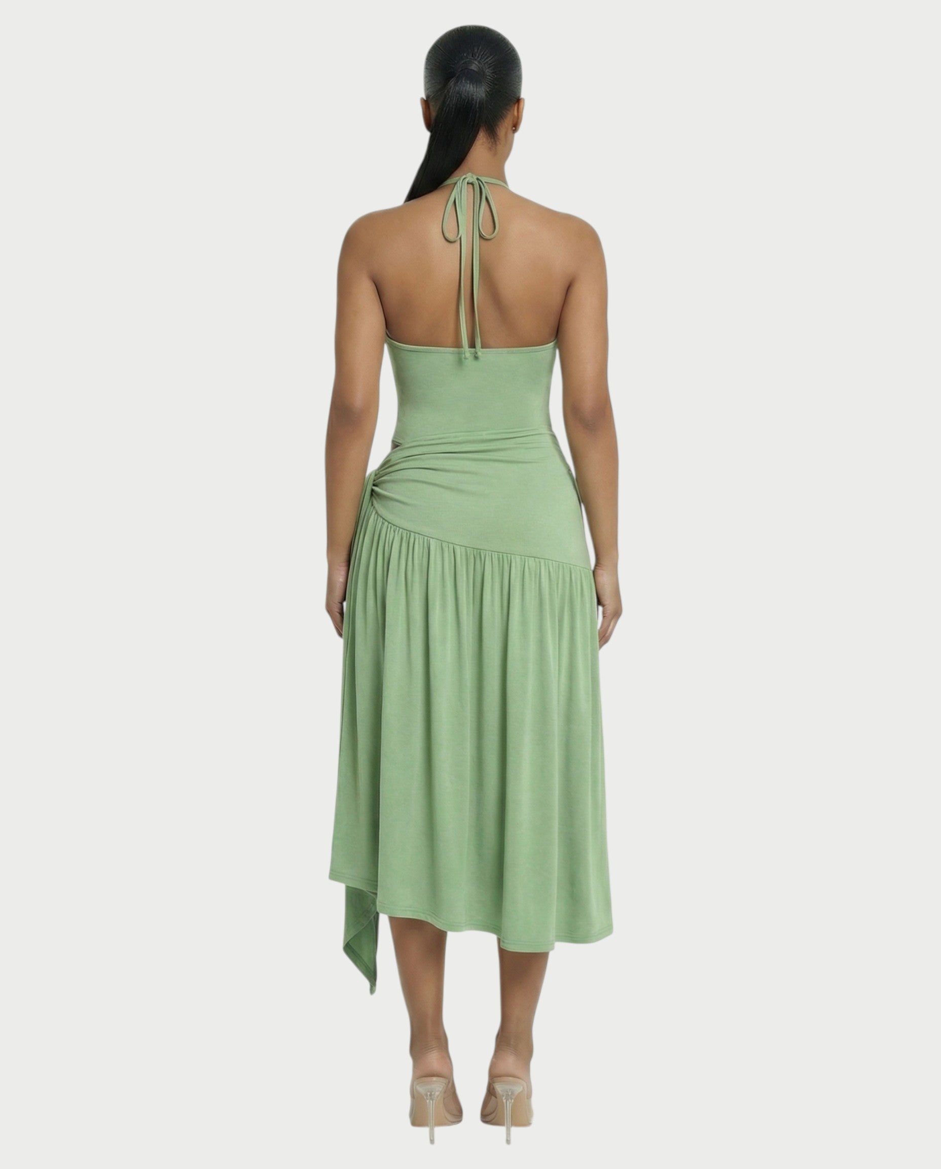 ATANA Knot Midi Dress