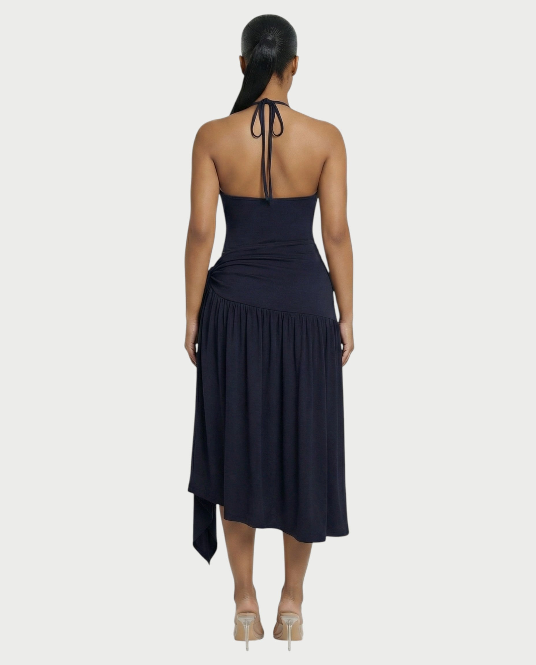 ATANA Knot Midi Dress