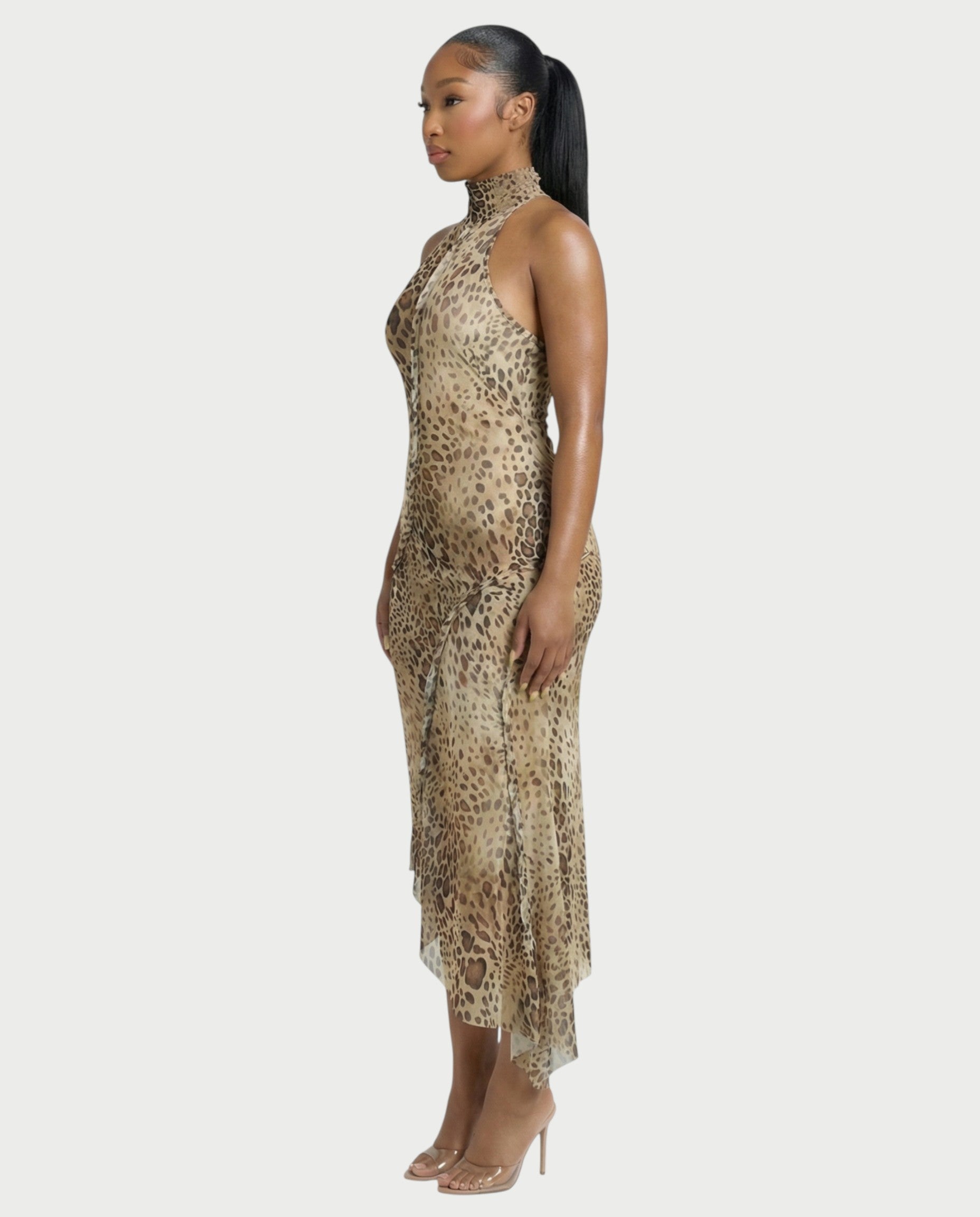 HARLOW Macrame Detail Dress