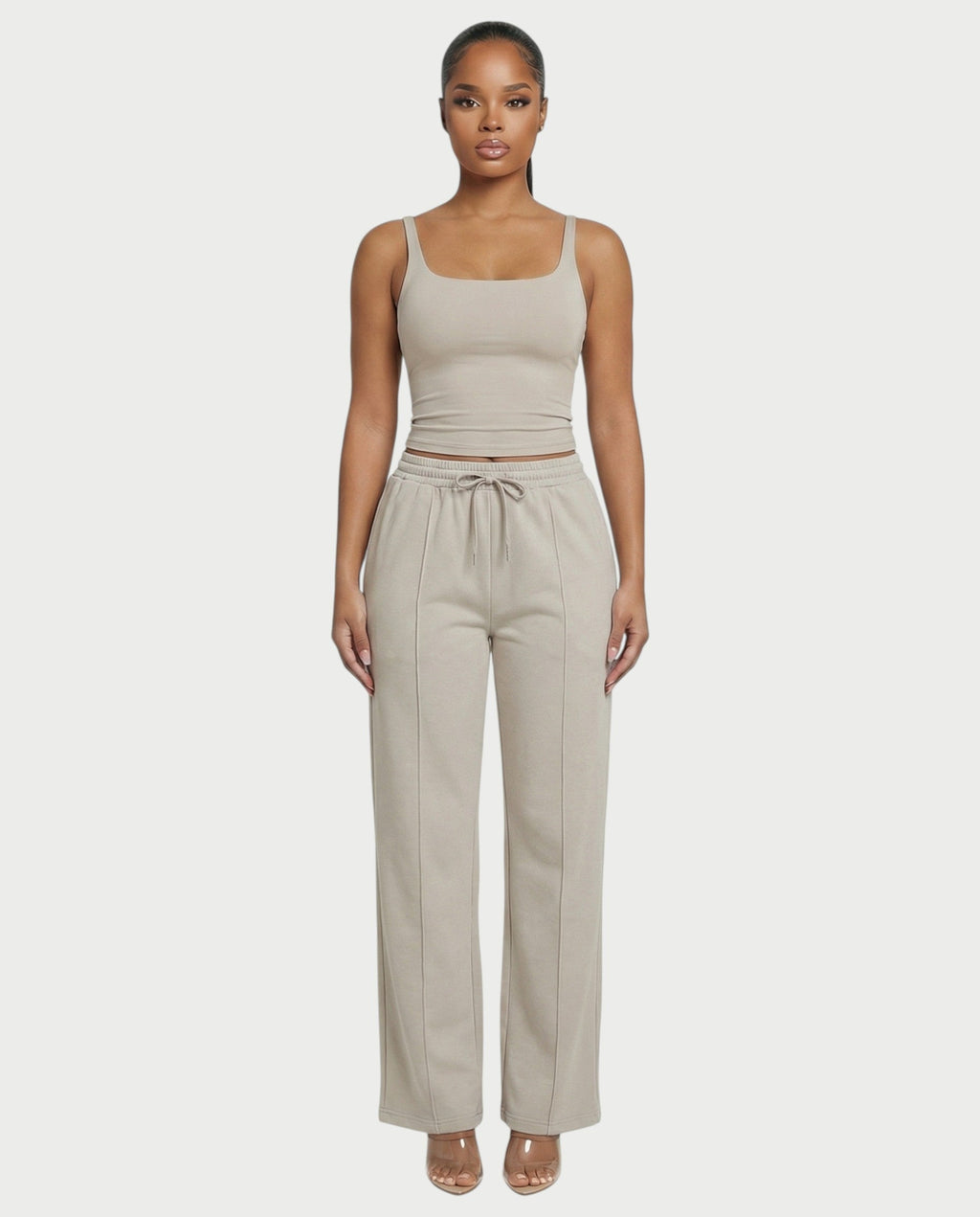 Square Neck Seamless Tank Top