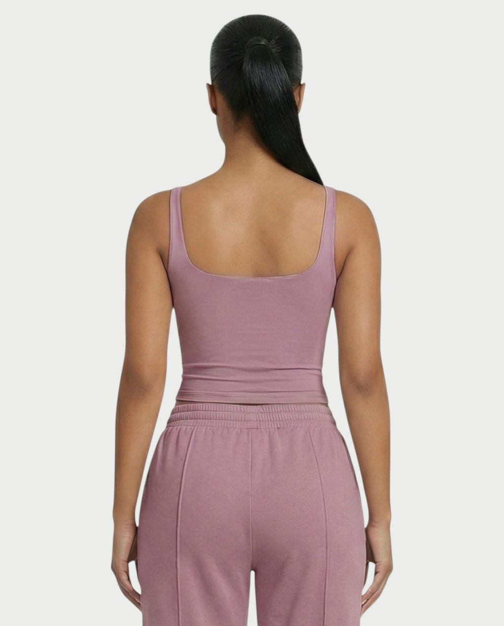 Square Neck Seamless Tank Top