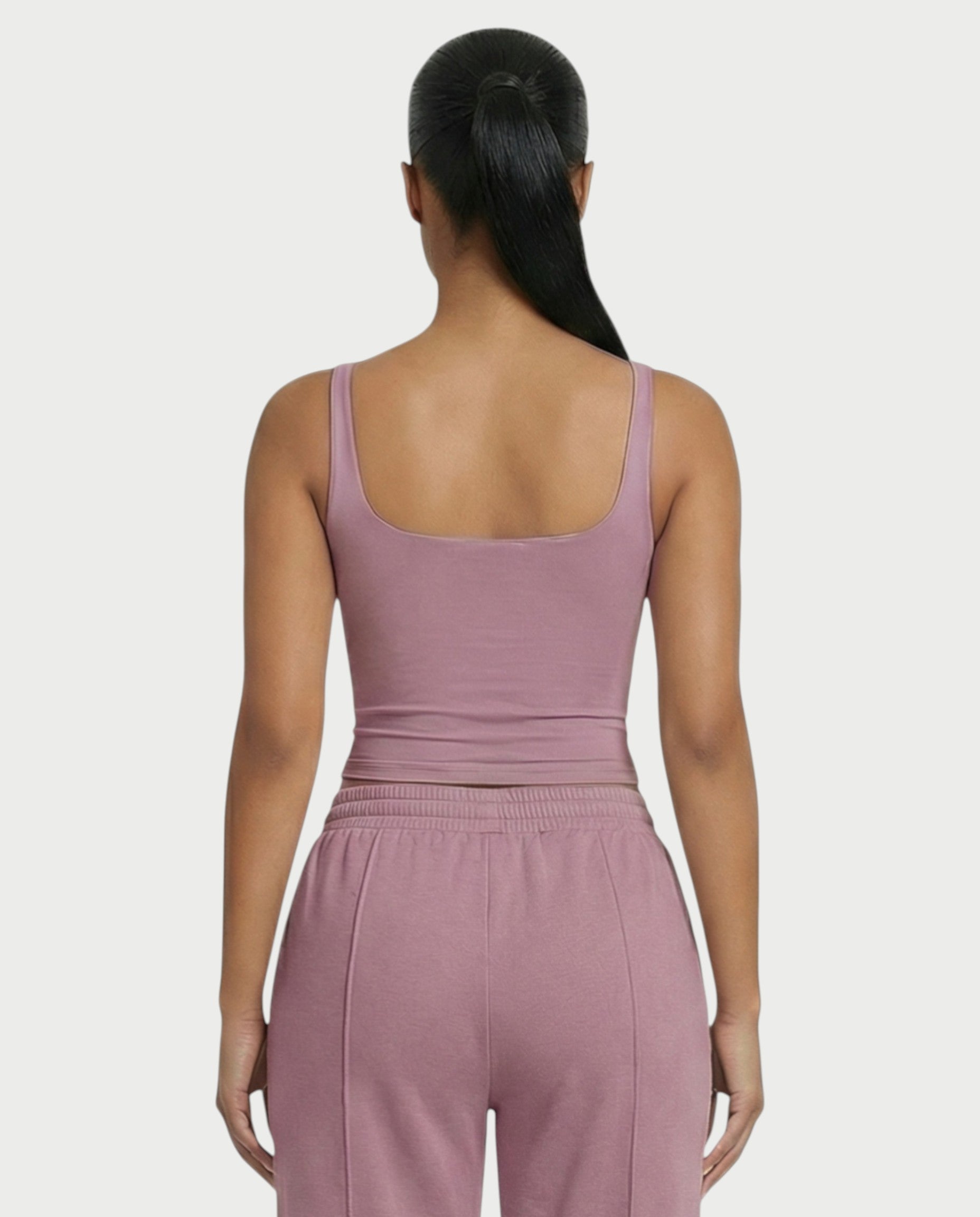 Square Neck Seamless Tank Top