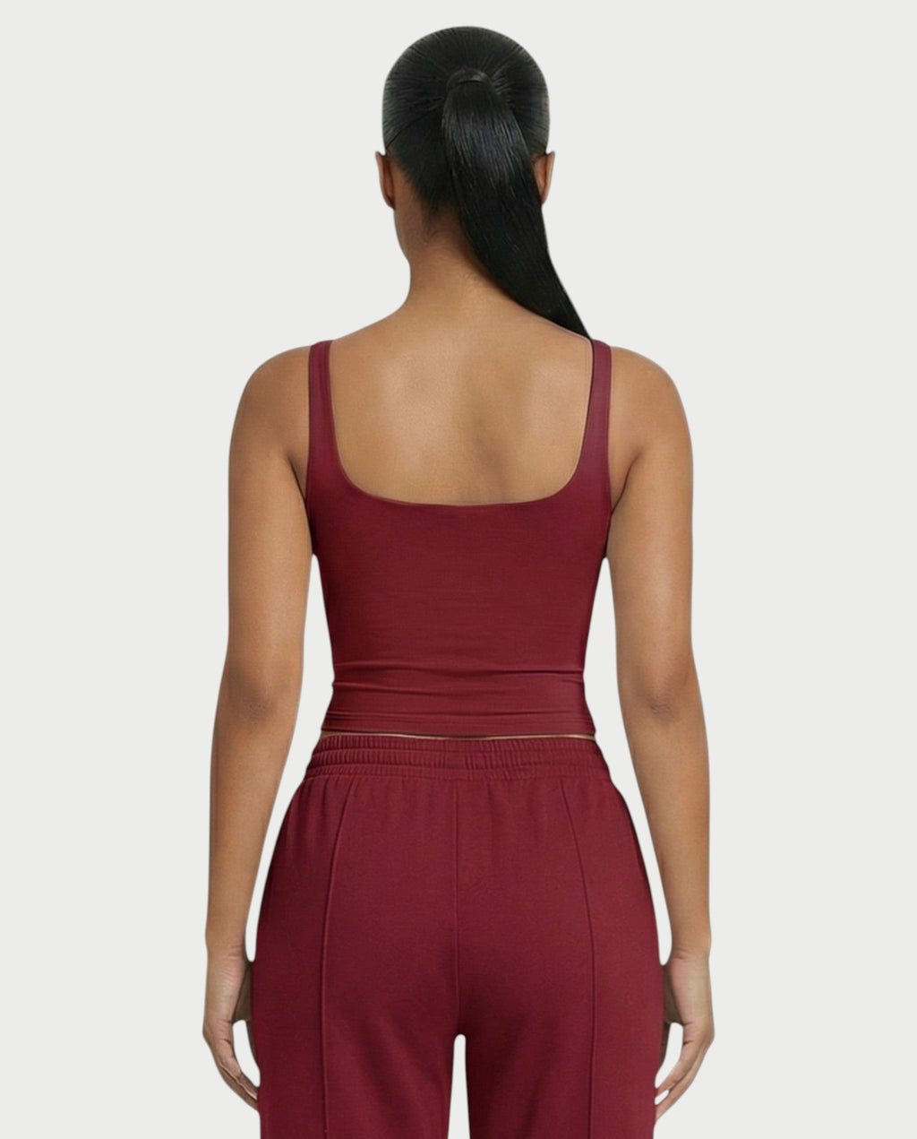 Square Neck Seamless Tank Top