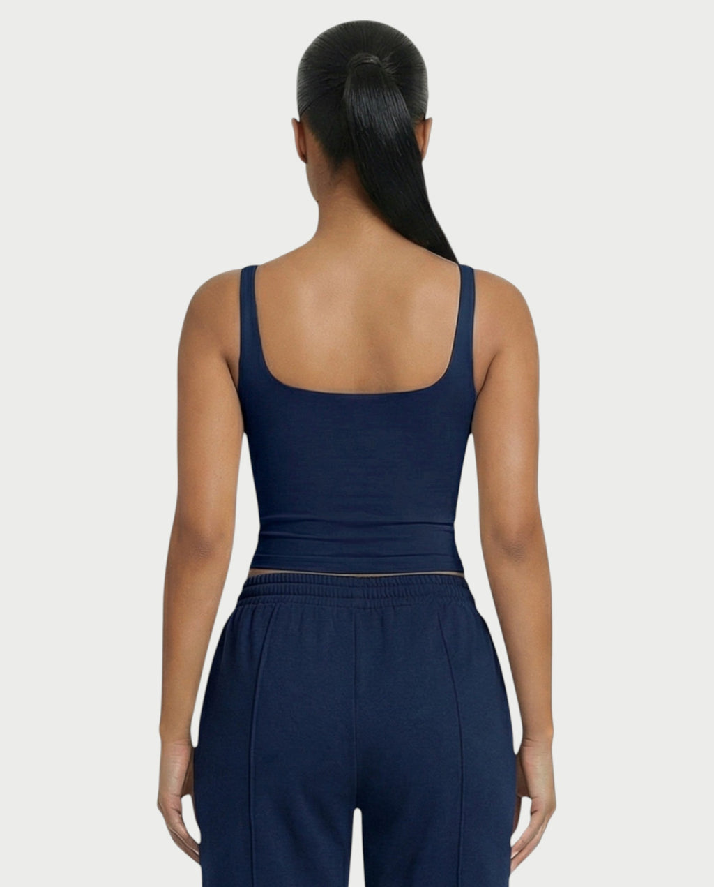 Square Neck Seamless Tank Top