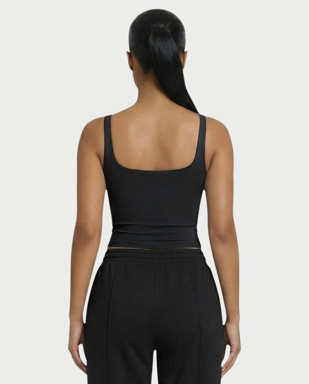 Square Neck Seamless Tank Top