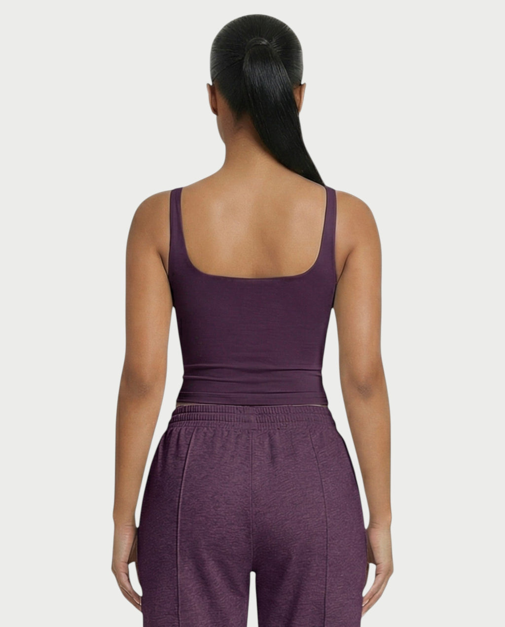 Square Neck Seamless Tank Top