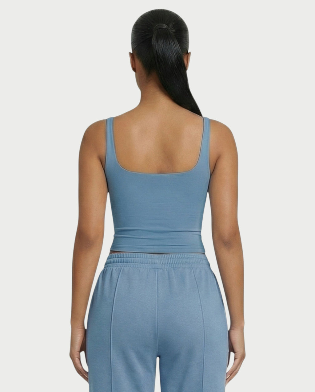 Square Neck Seamless Tank Top