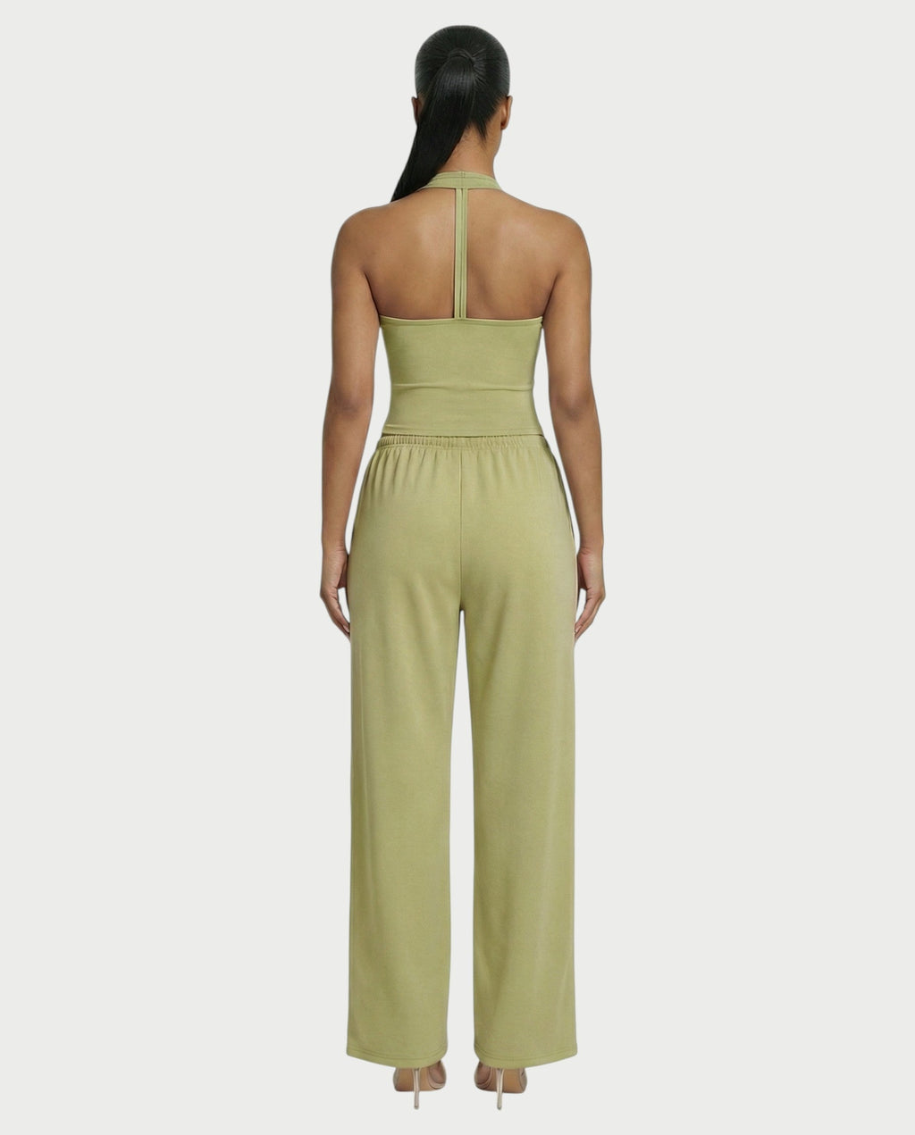 Wide-leg Drawstring Pants