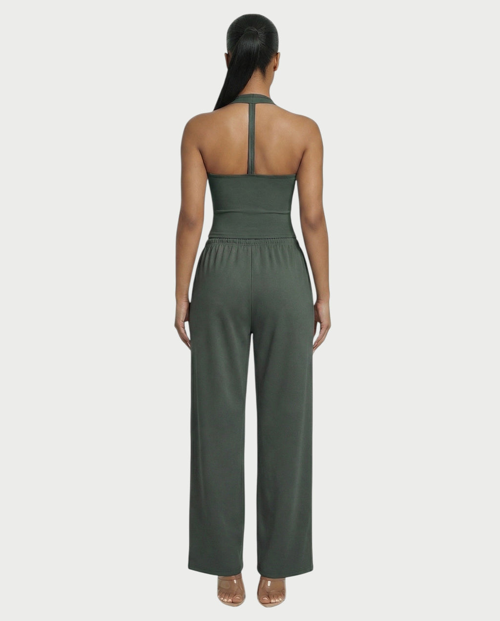 Wide-leg Drawstring Pants