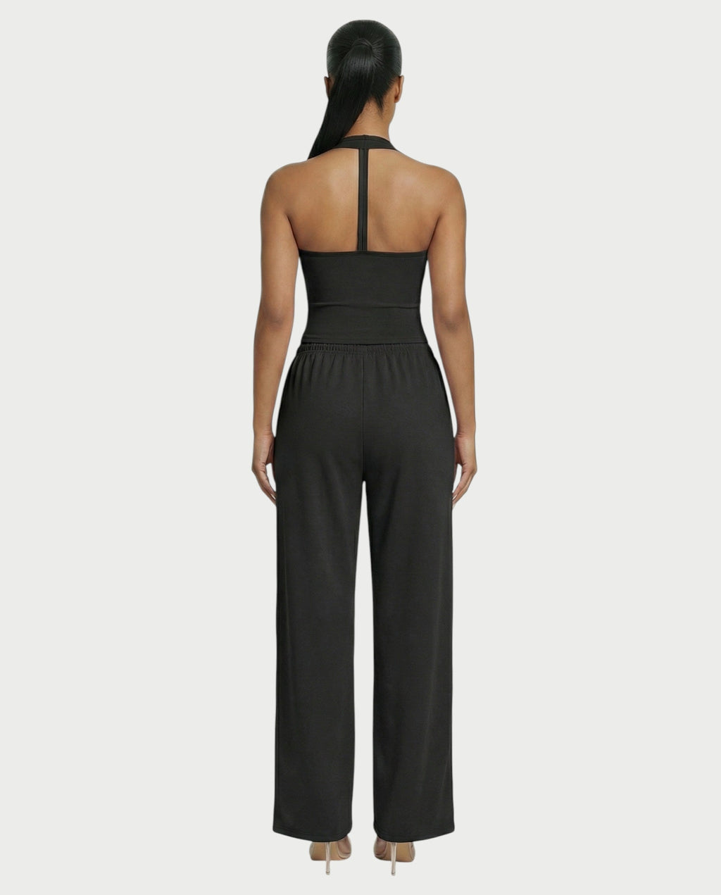 Wide-leg Drawstring Pants