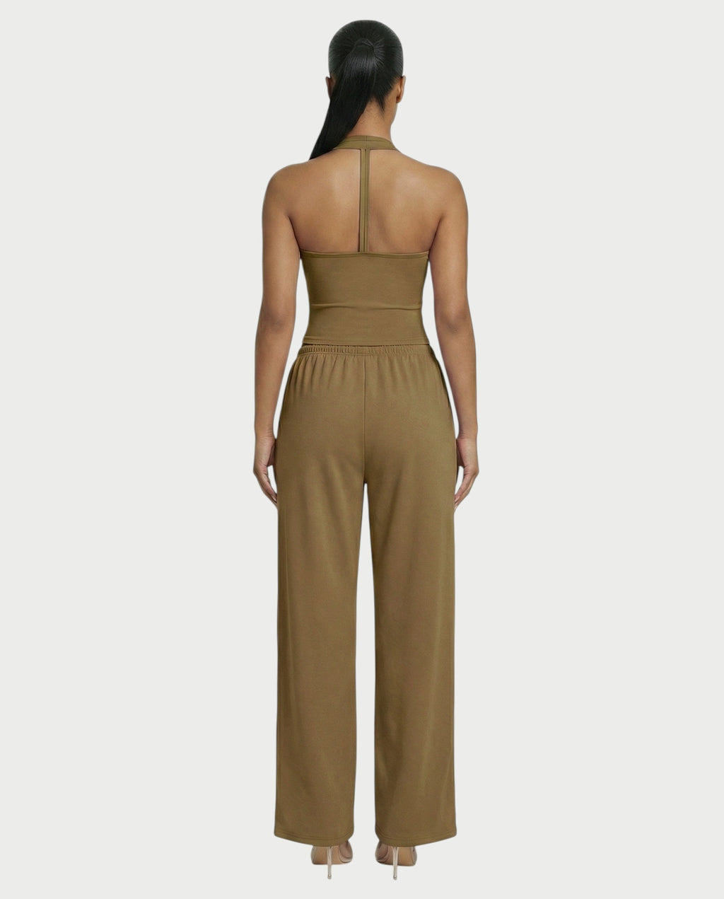 Wide-leg Drawstring Pants
