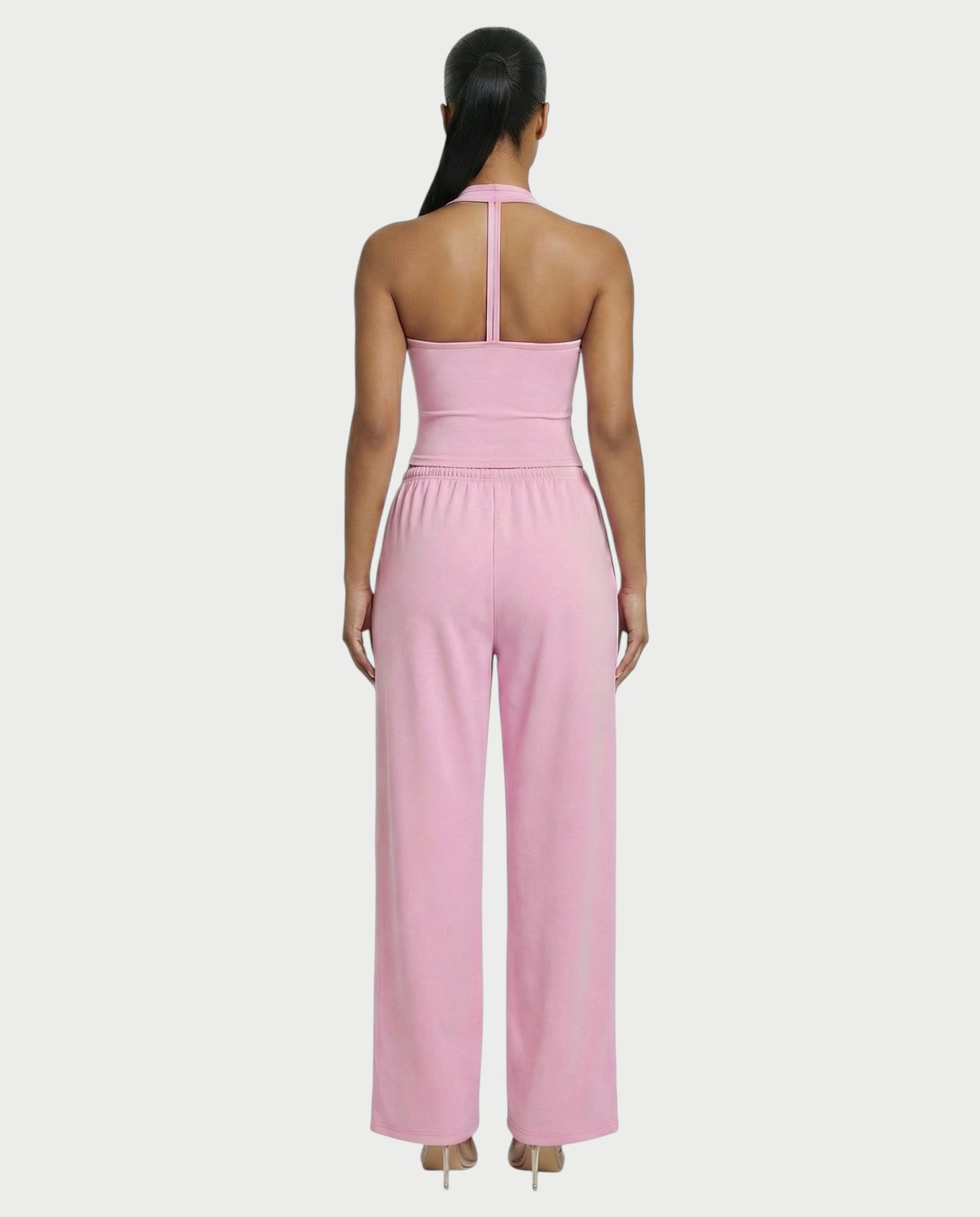 Wide-leg Drawstring Pants