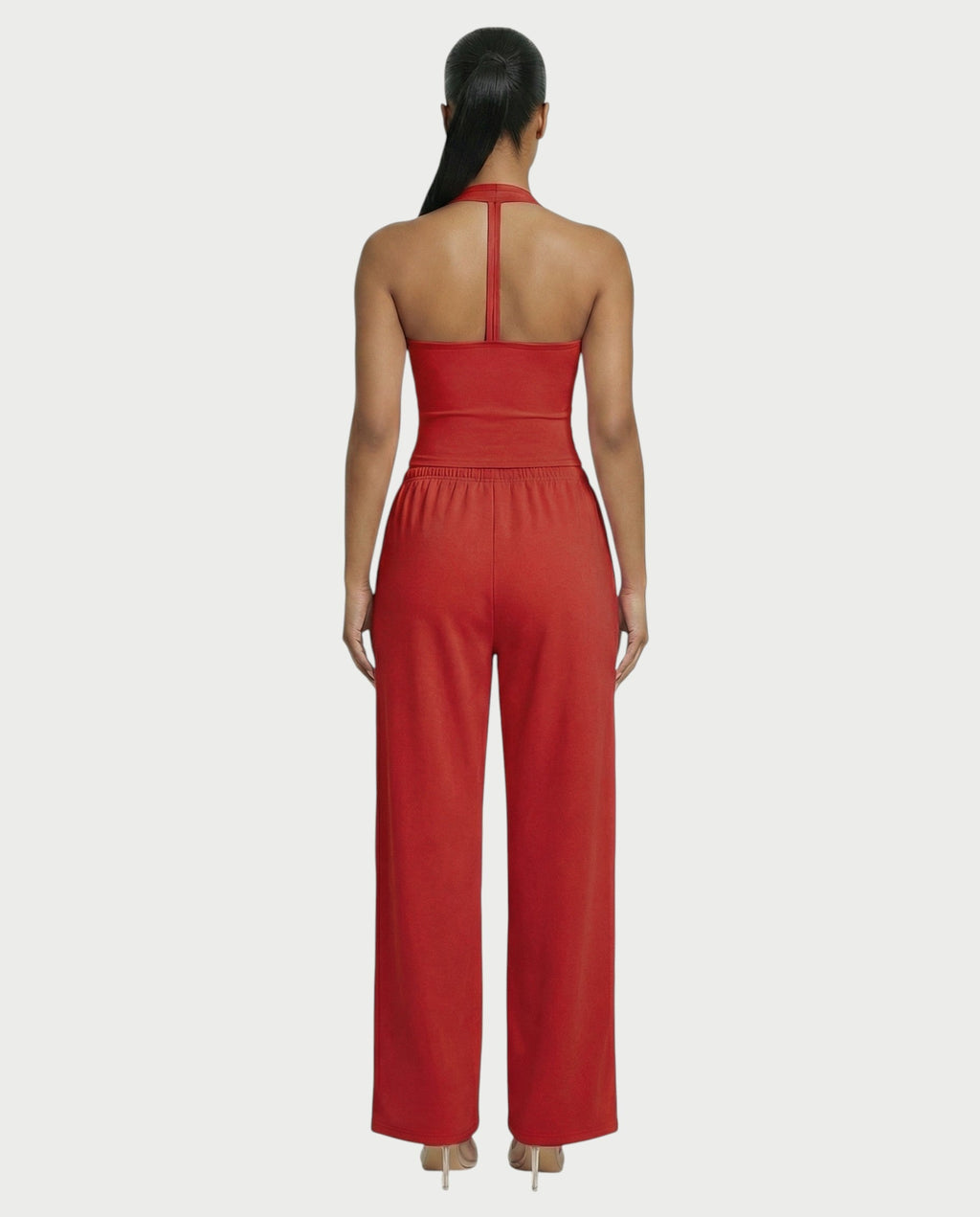 Wide-leg Drawstring Pants