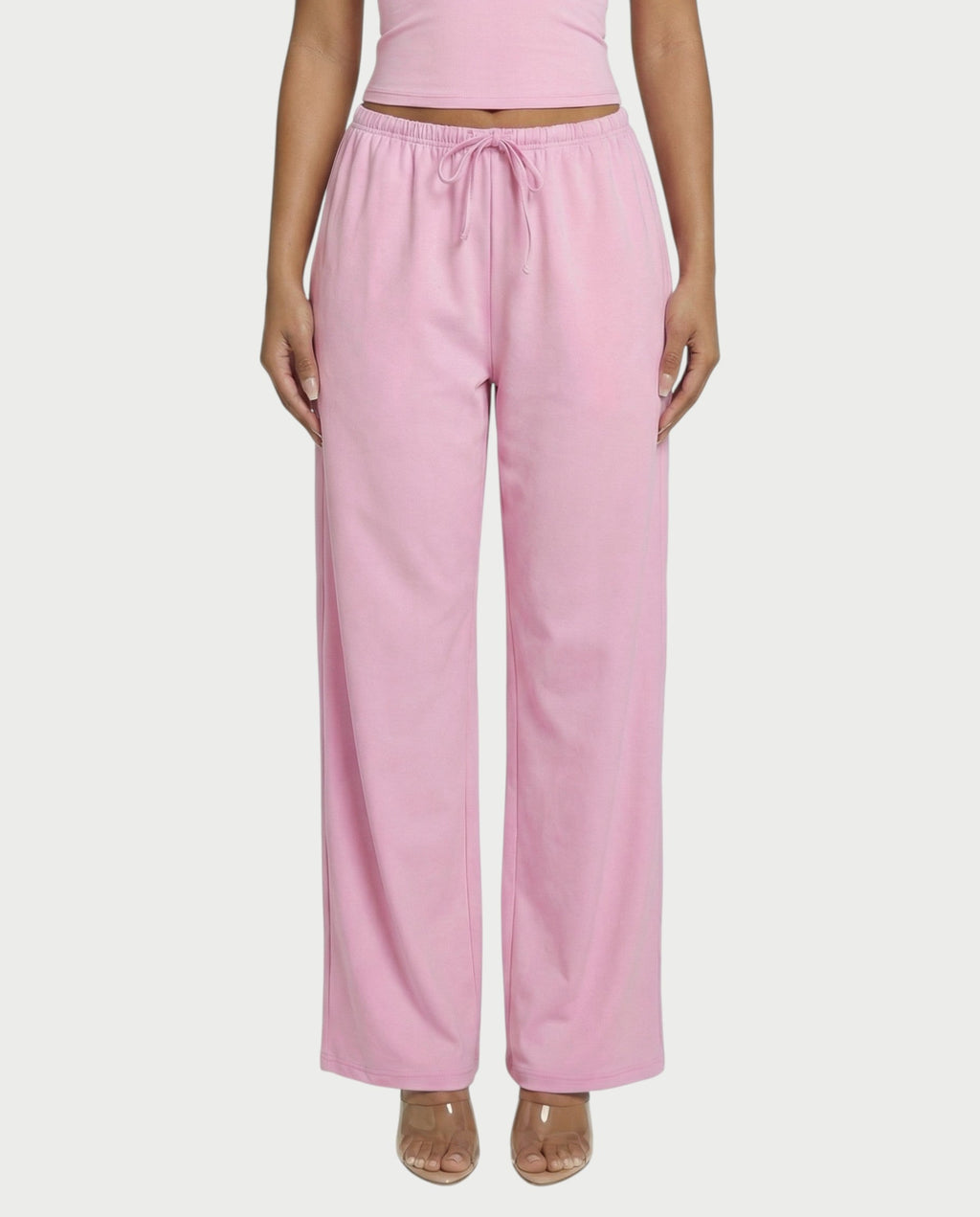 Wide-leg Drawstring Pants