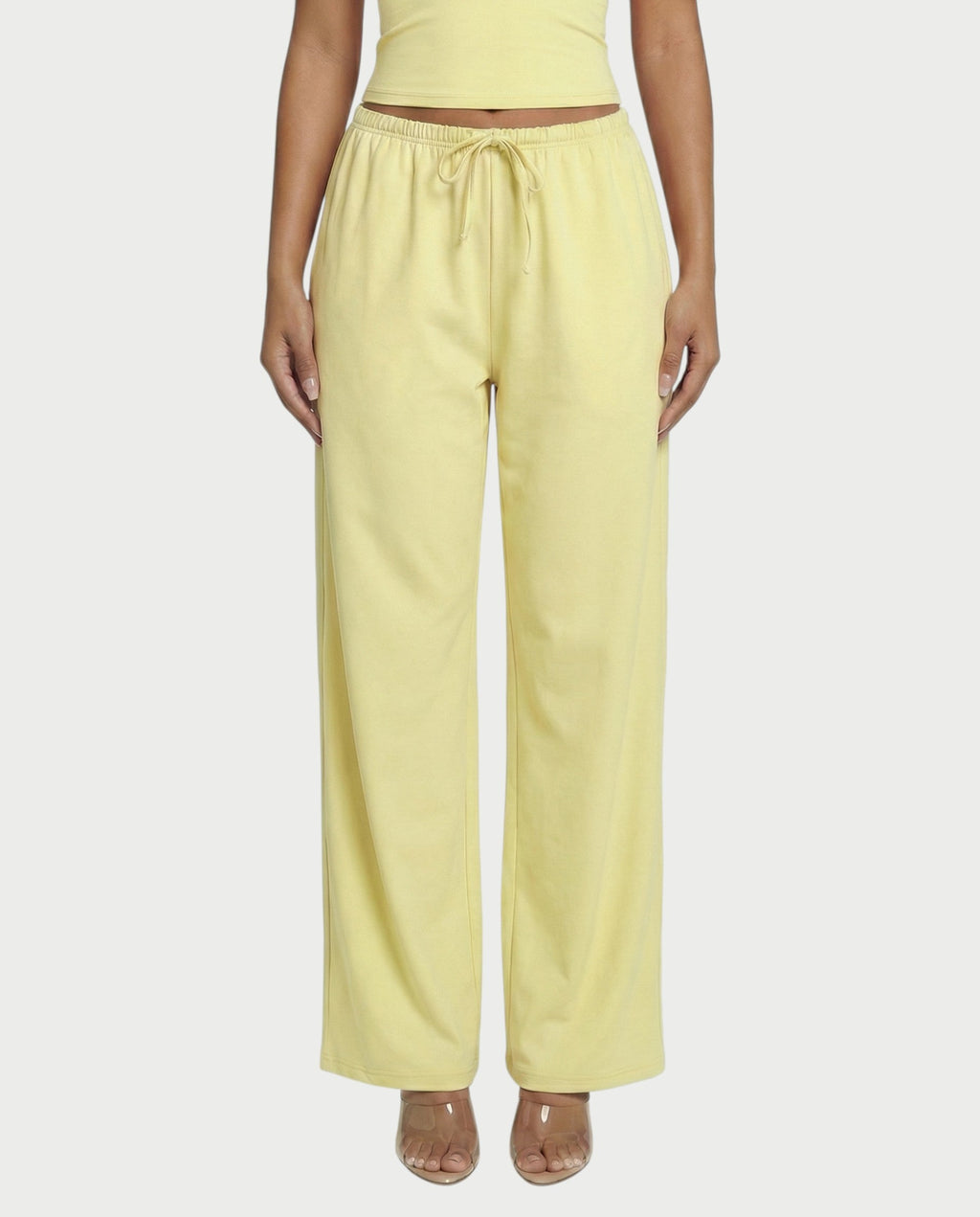 Wide-leg Drawstring Pants