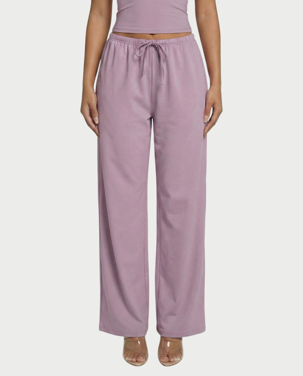 Wide-leg Drawstring Pants