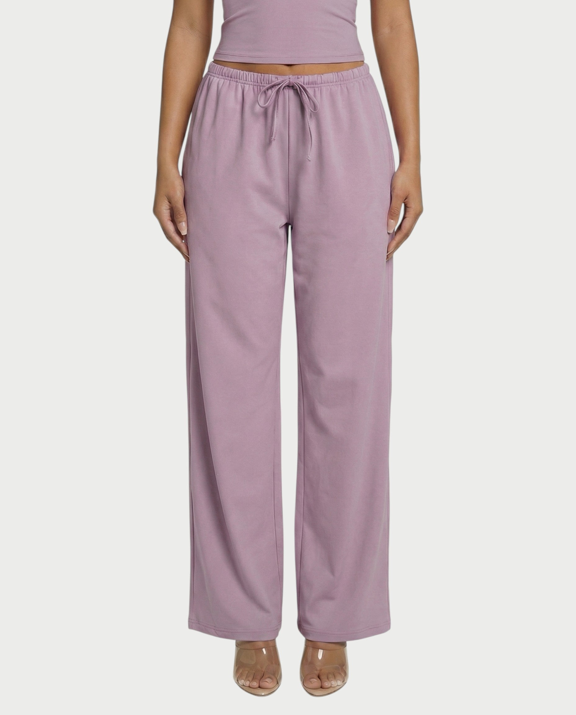 Wide-leg Drawstring Pants