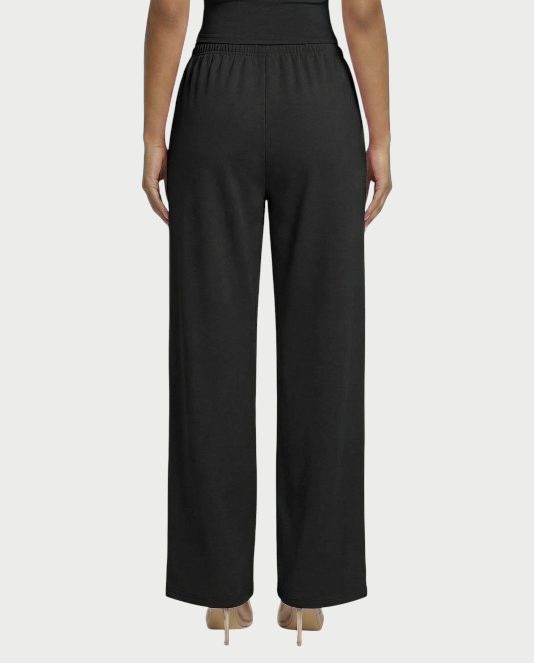 Wide-leg Drawstring Pants