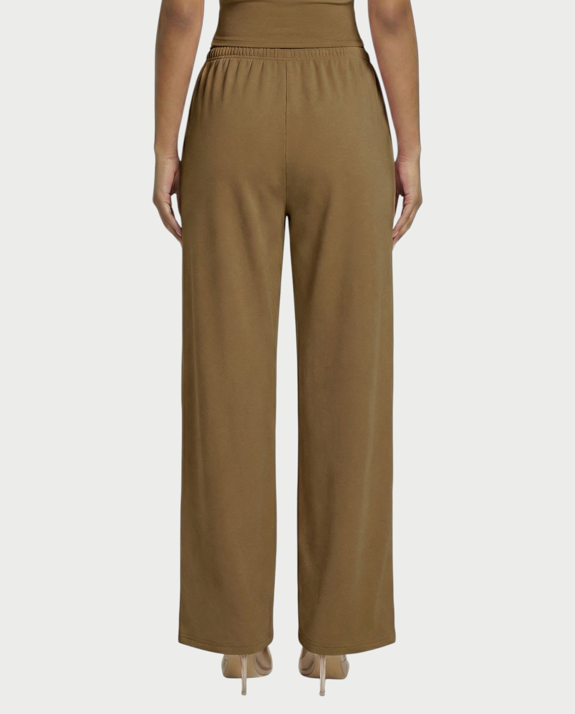 Wide-leg Drawstring Pants